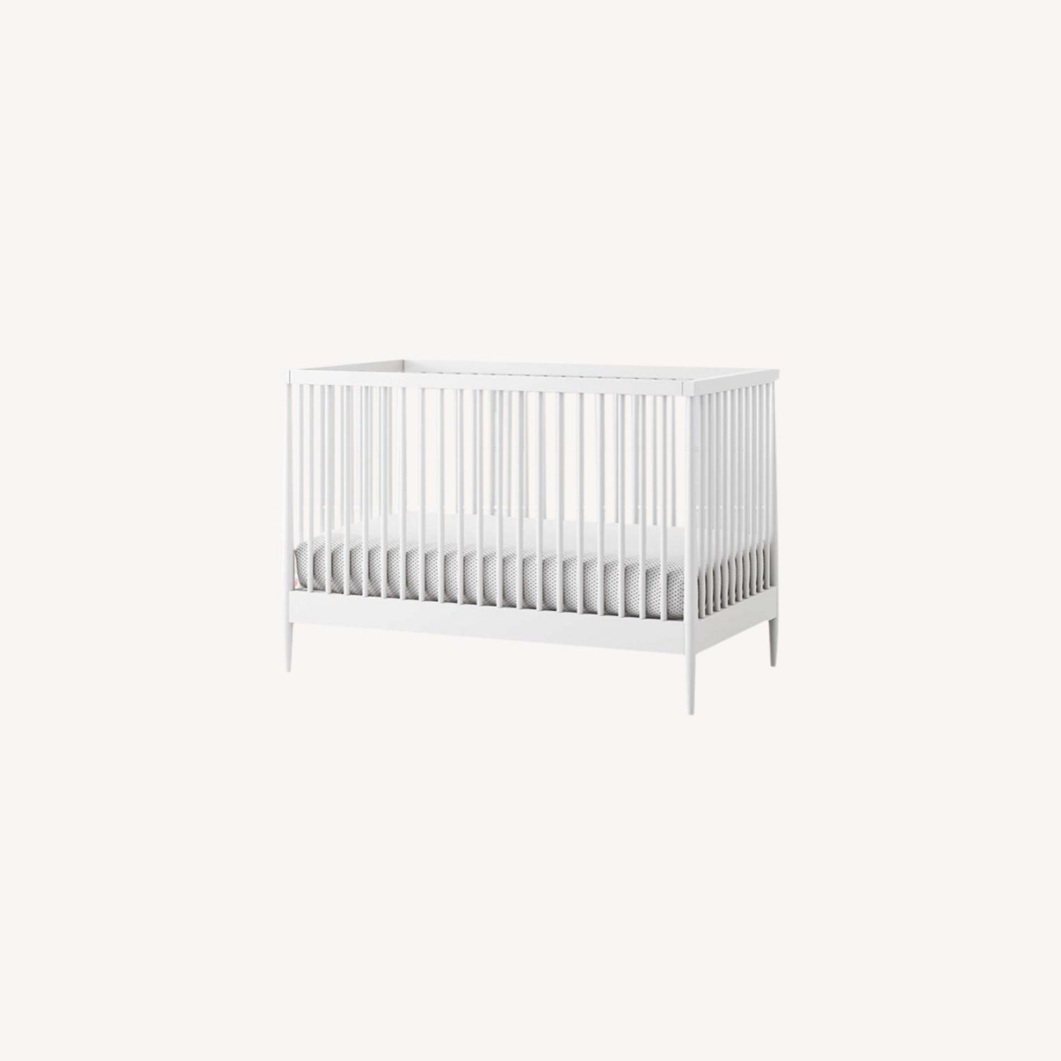 Crate & Barrel White Crib AptDeco