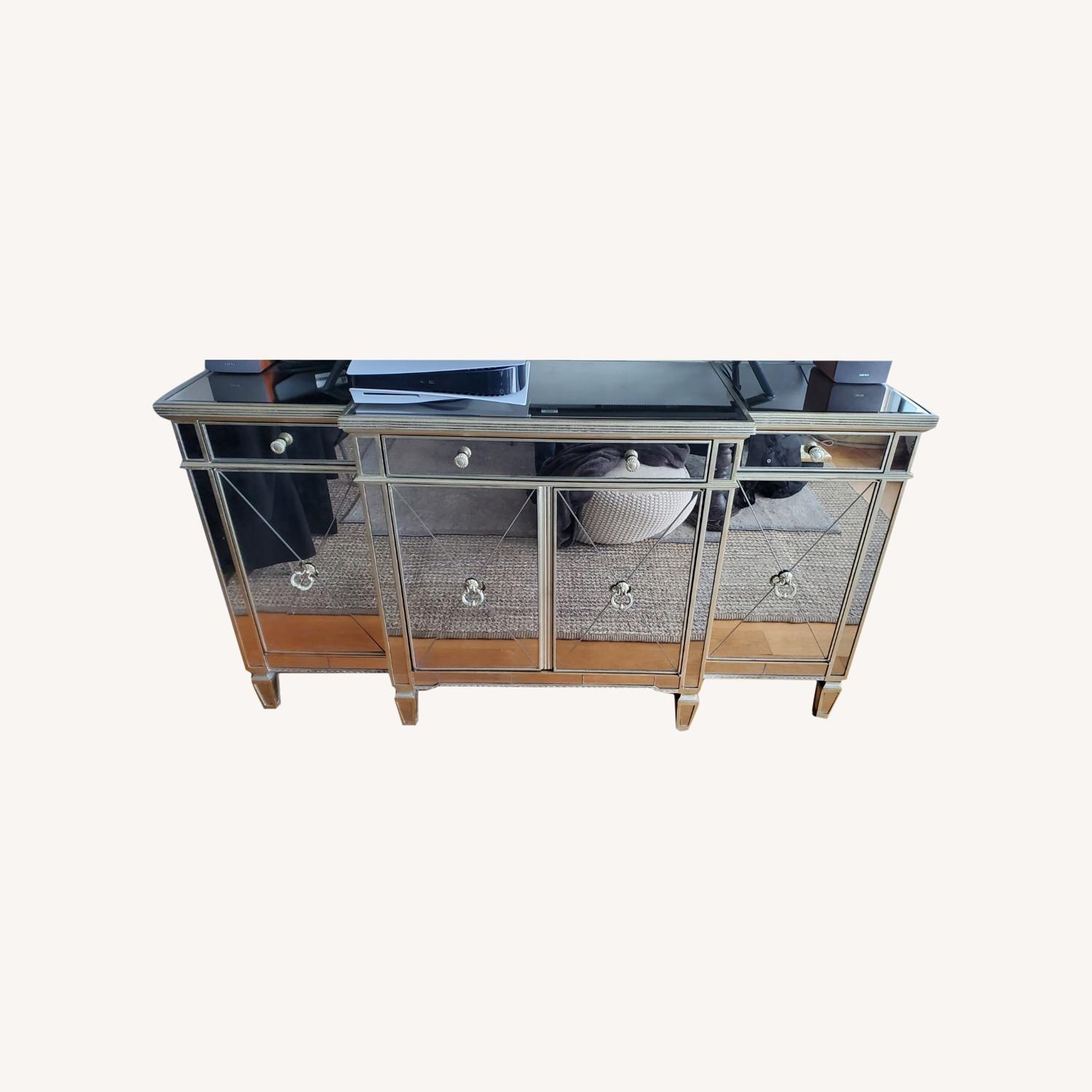 Horchow Vintage-style Mirrored Buffet - image-0