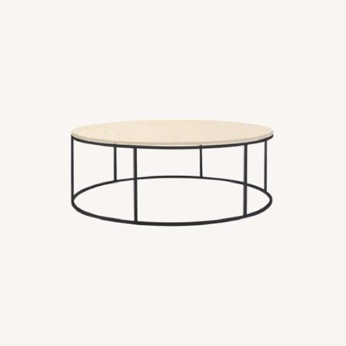 Used Round Room & Board Tyne Coffee Table for sale on AptDeco
