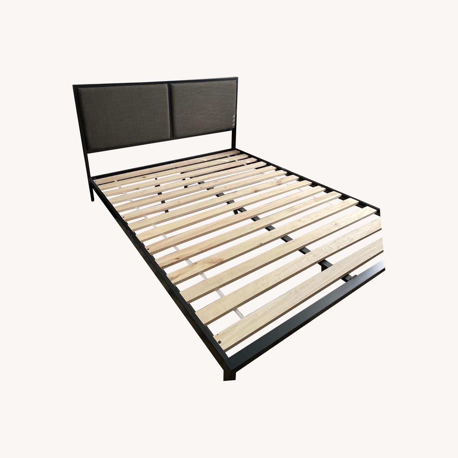 Crate and Barrel Oliver Queen Size Bed AptDeco