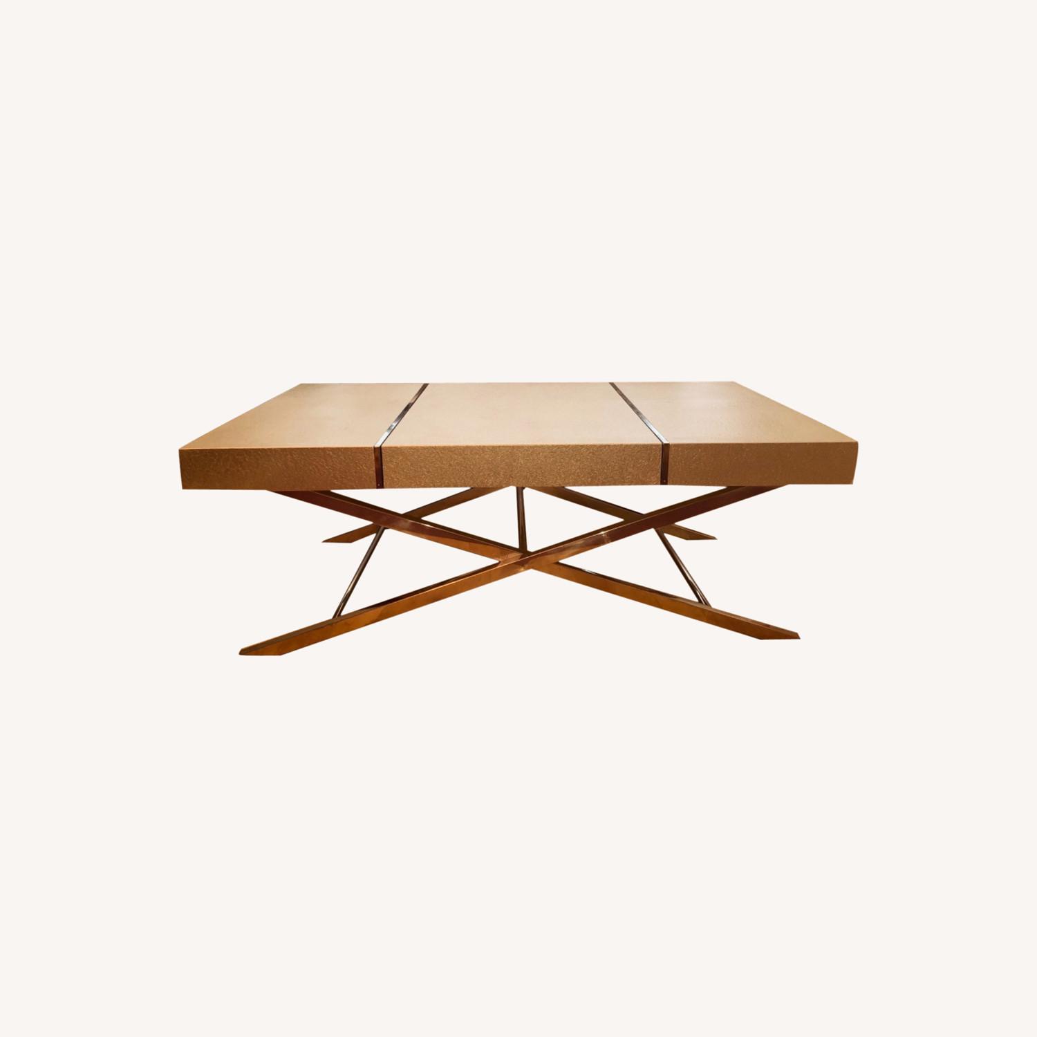 Wayfair Silver/light Grey Coffee Table - image-4