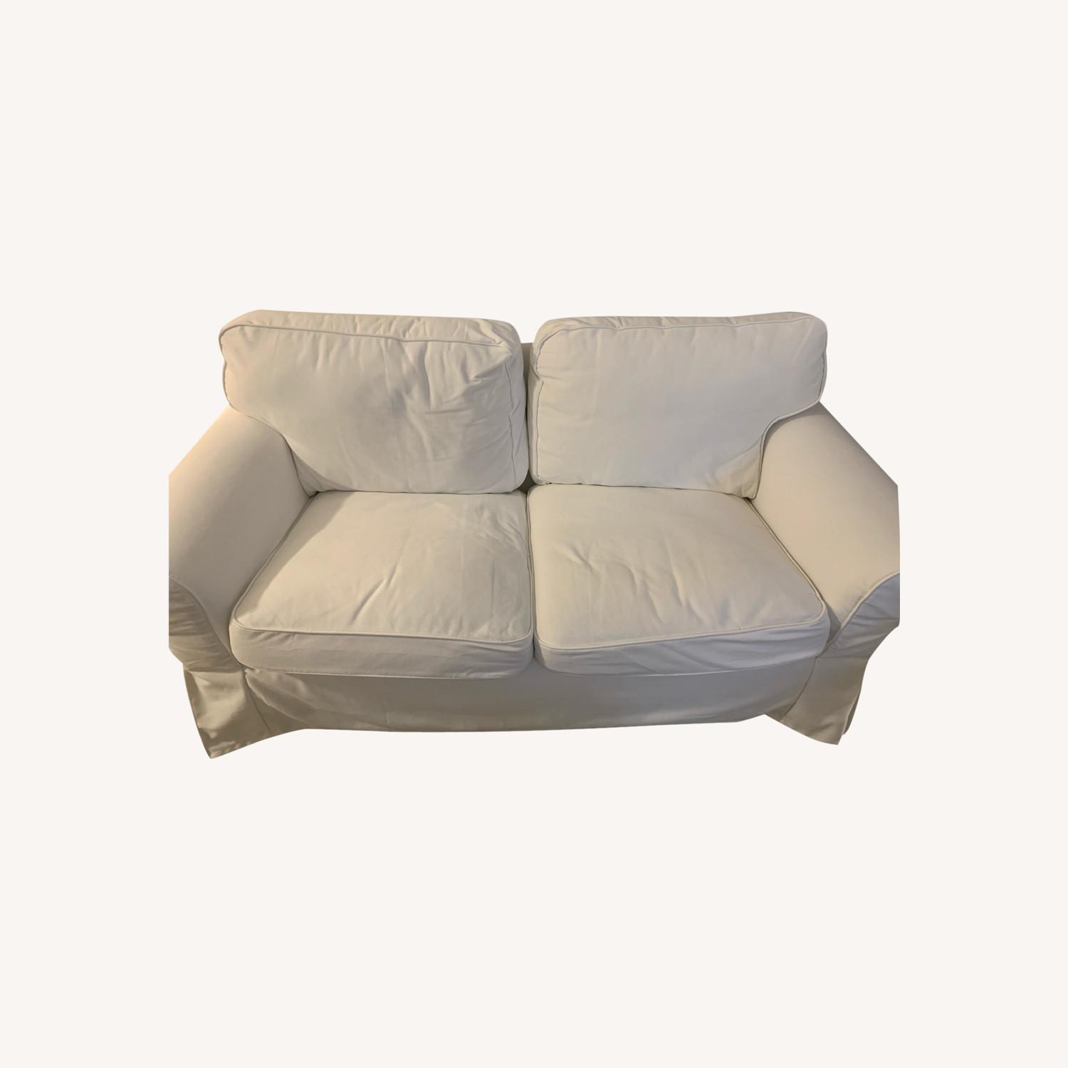 IKEA Uppland Loveseat White AptDeco