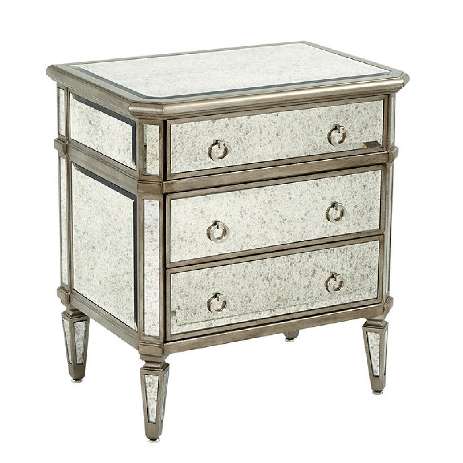 Ballard Designs Deanna Mirrored Side Tables - image-5
