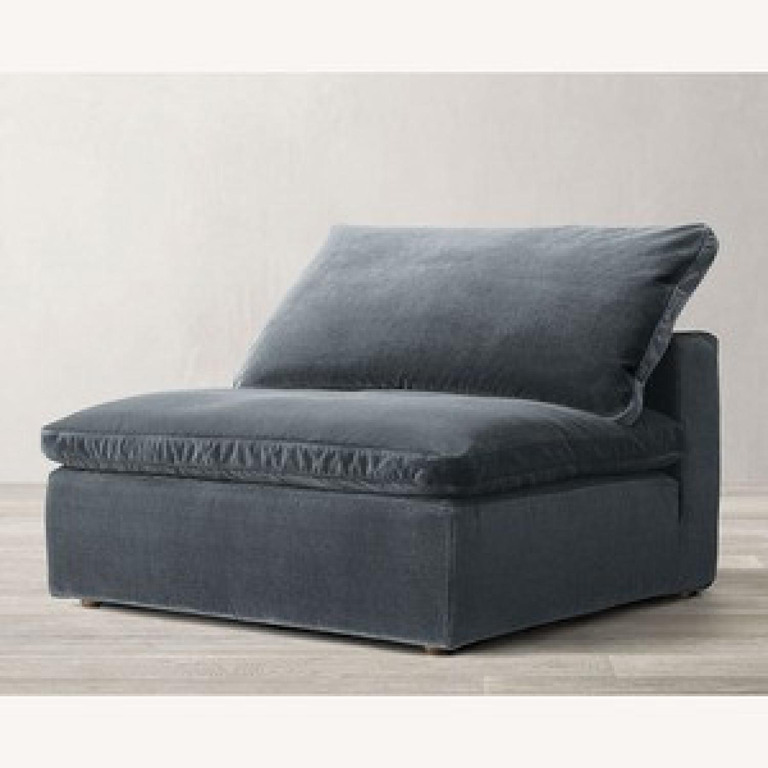 Restoration Hardware Cloud Modular Armless Chair - image-3