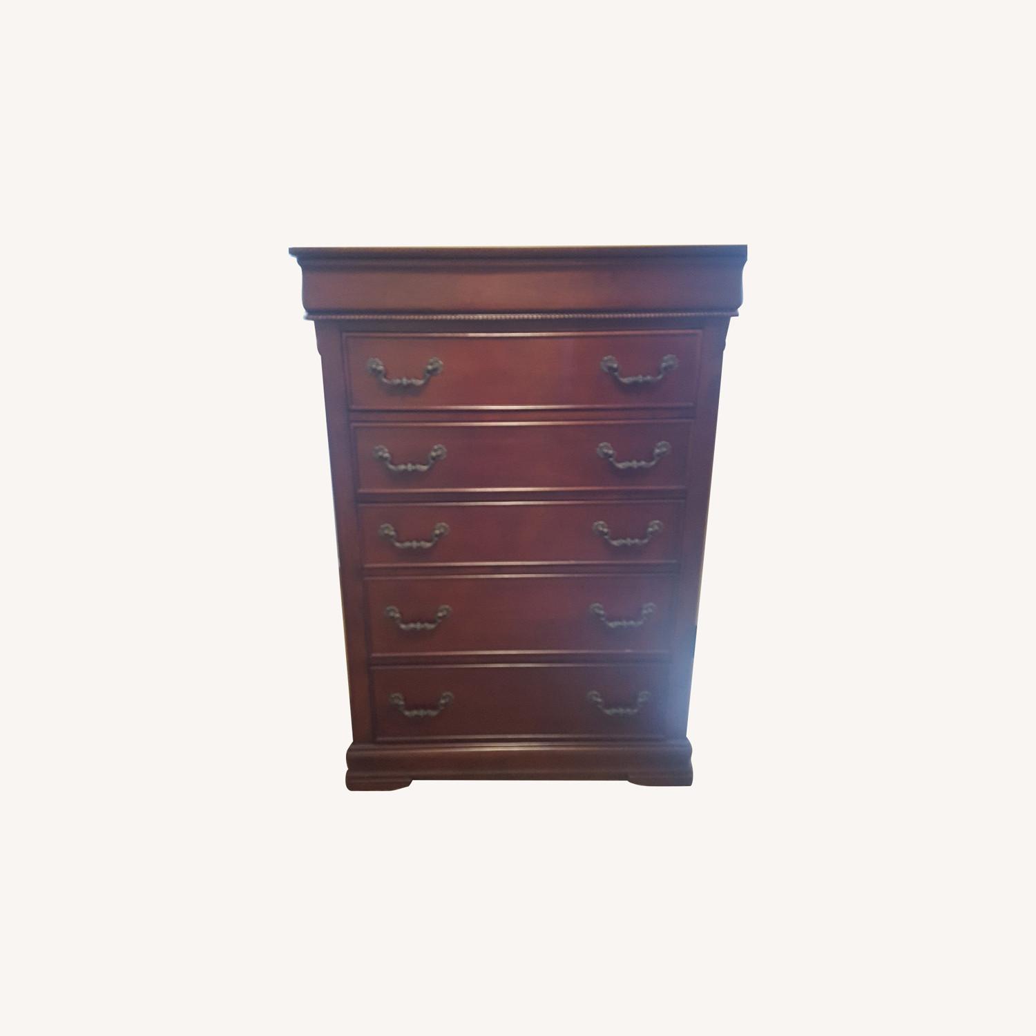 Raymour & Flanigan Tall Dresser AptDeco