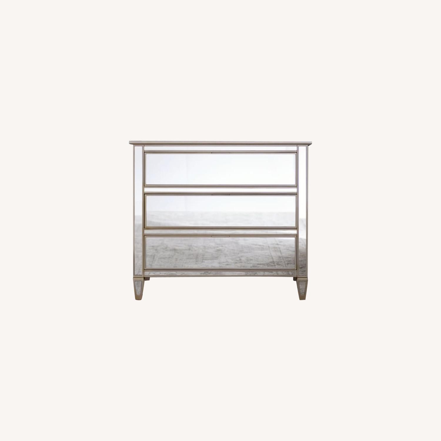 Pottery Barn Park 3-Drawer Mirrored Dresser - image-3
