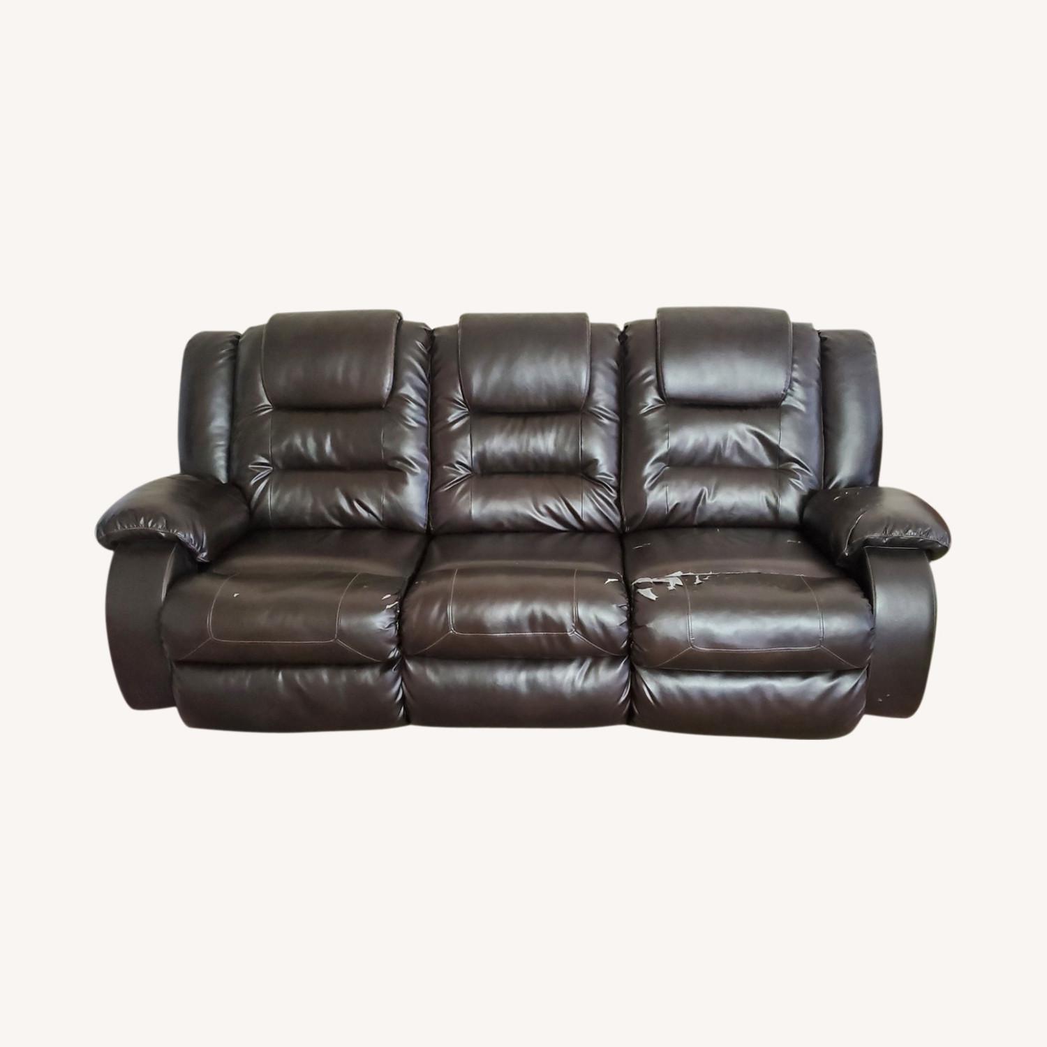 ashley 3 seater recliner sofa