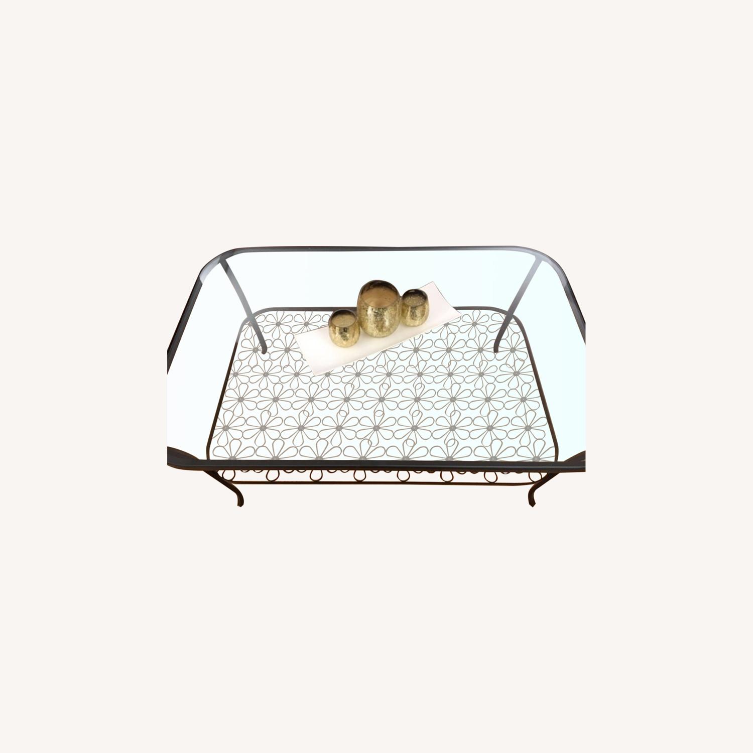 IKEA Glass Coffee Table - image-0