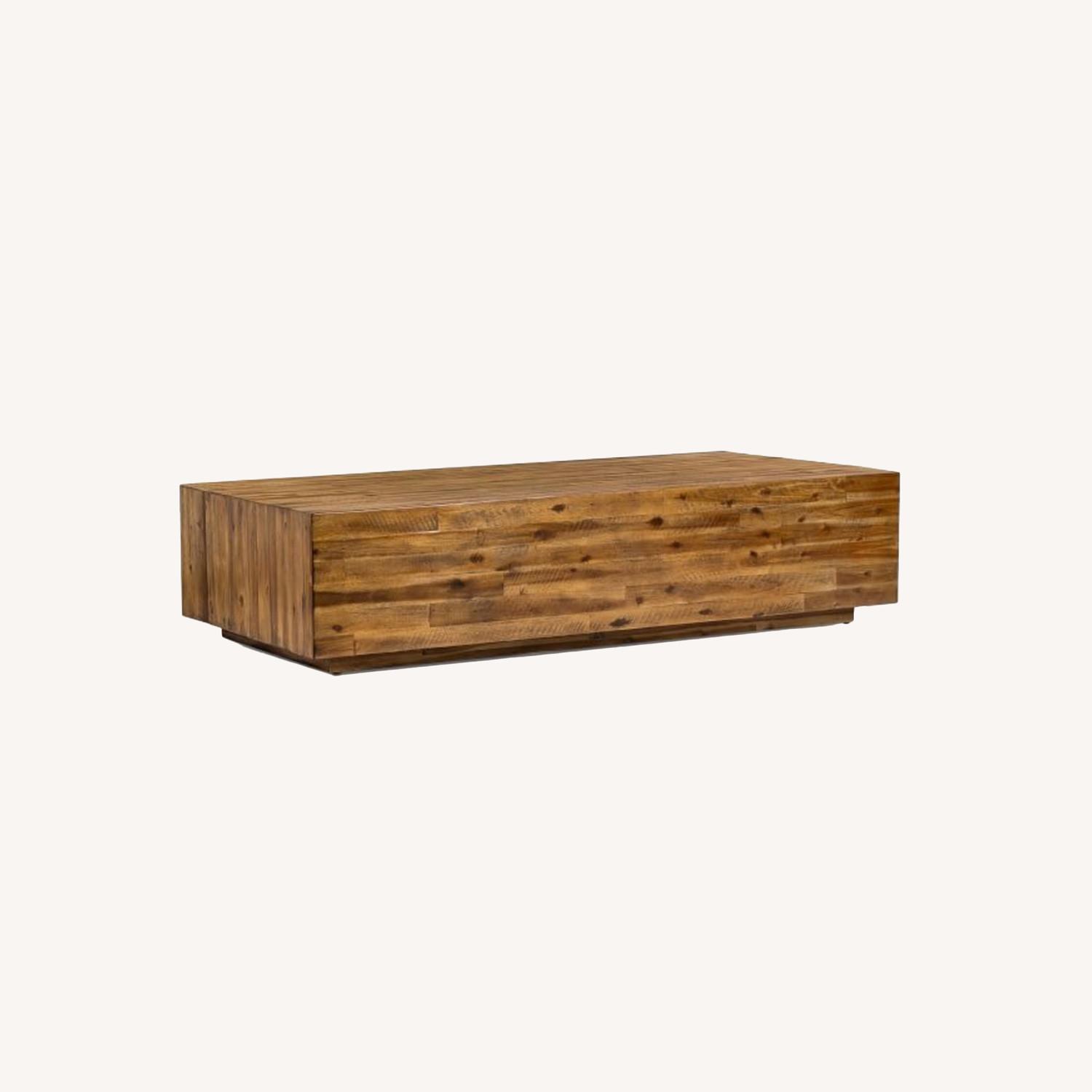 West Elm Logan Industrial Slab Coffee Table - image-0