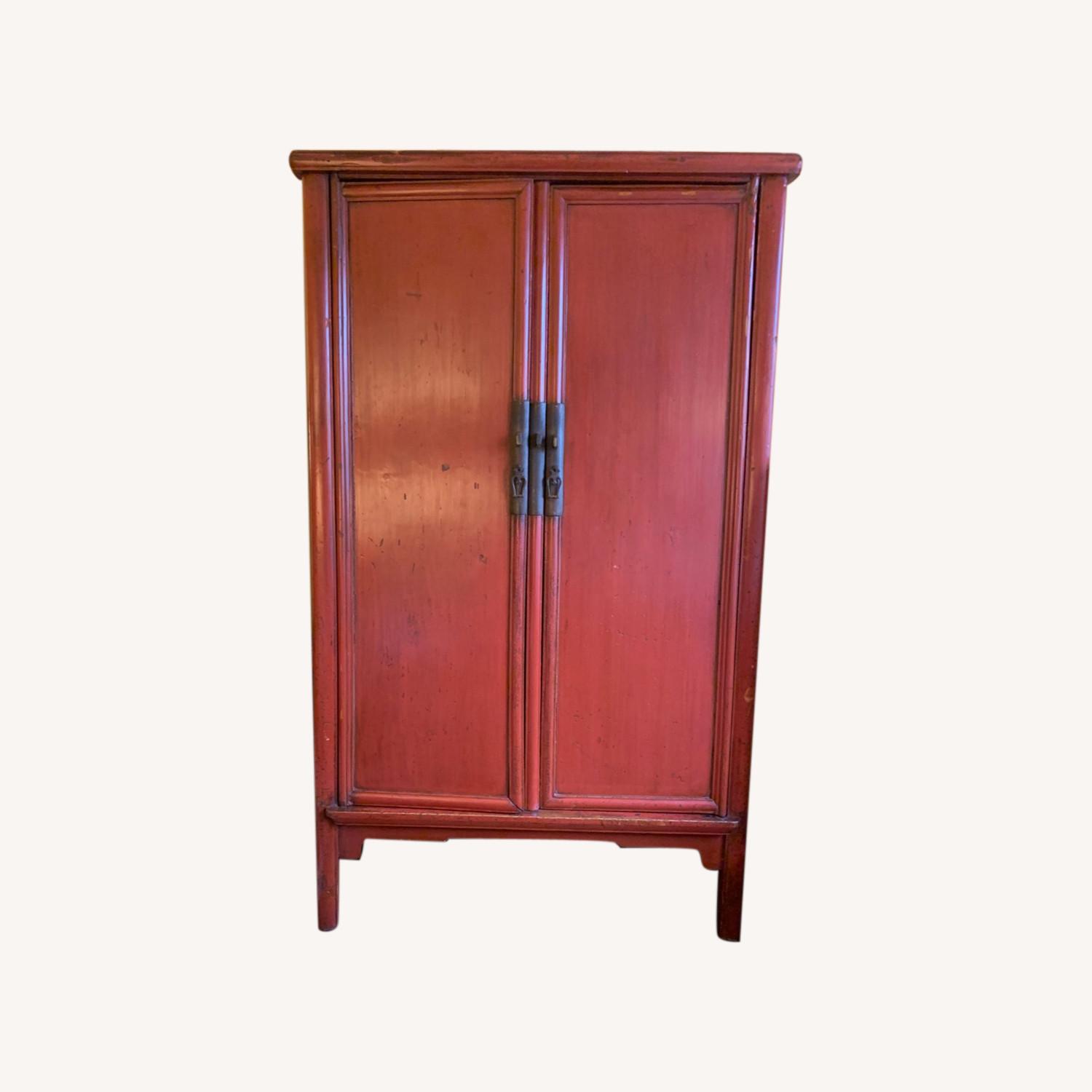 Antique Chinese Red Storage AptDeco