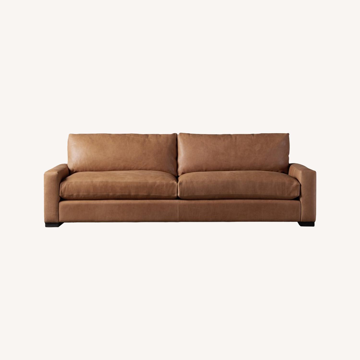 Arhaus Remington Leather Sofa - image-0