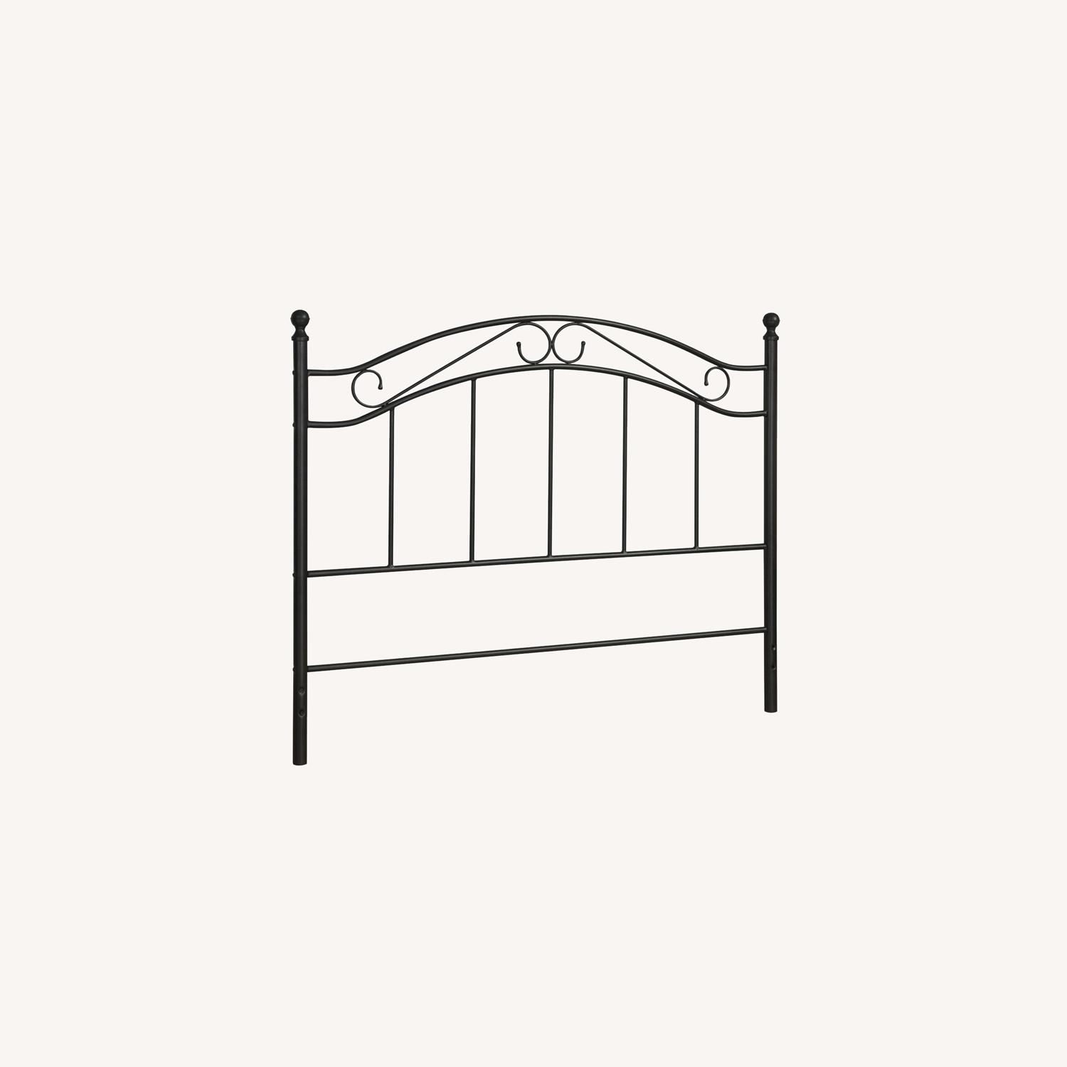 Rod Iron Headboard - image-0