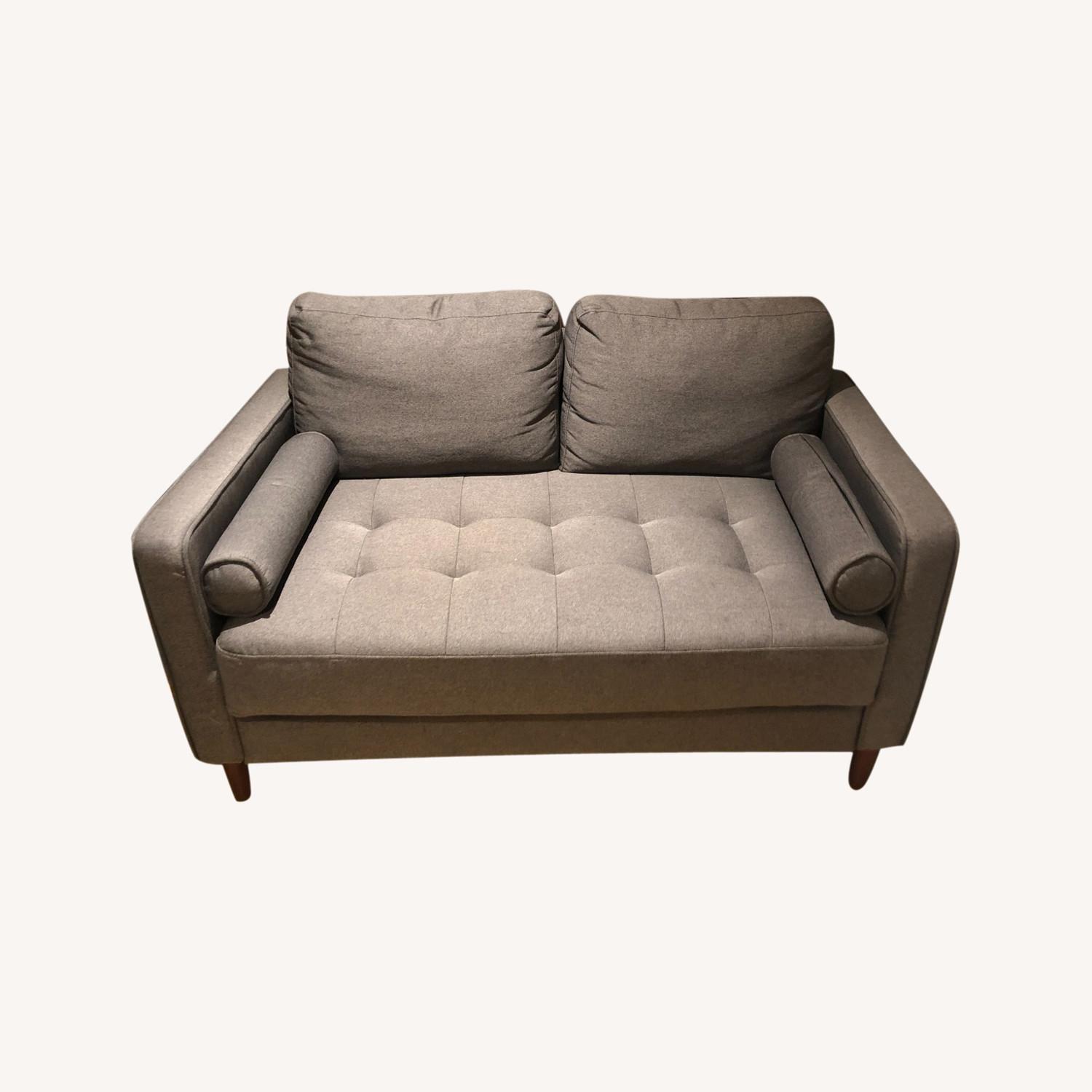 Super Comfy Gray Couch - image-0