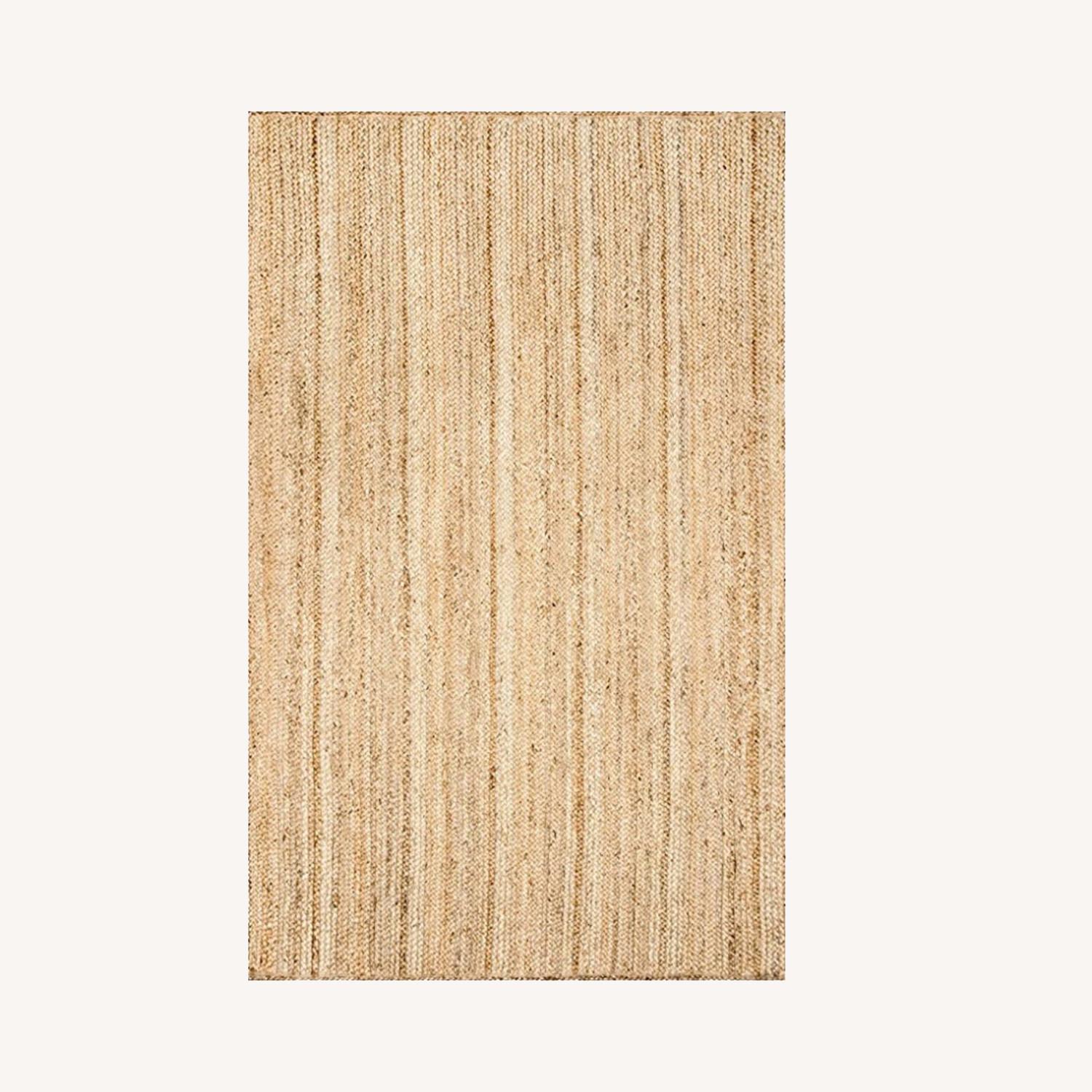 World Market Natural Jute Area Rug AptDeco