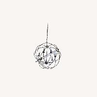 Restoration Hardware Industrial Orb Chandelier