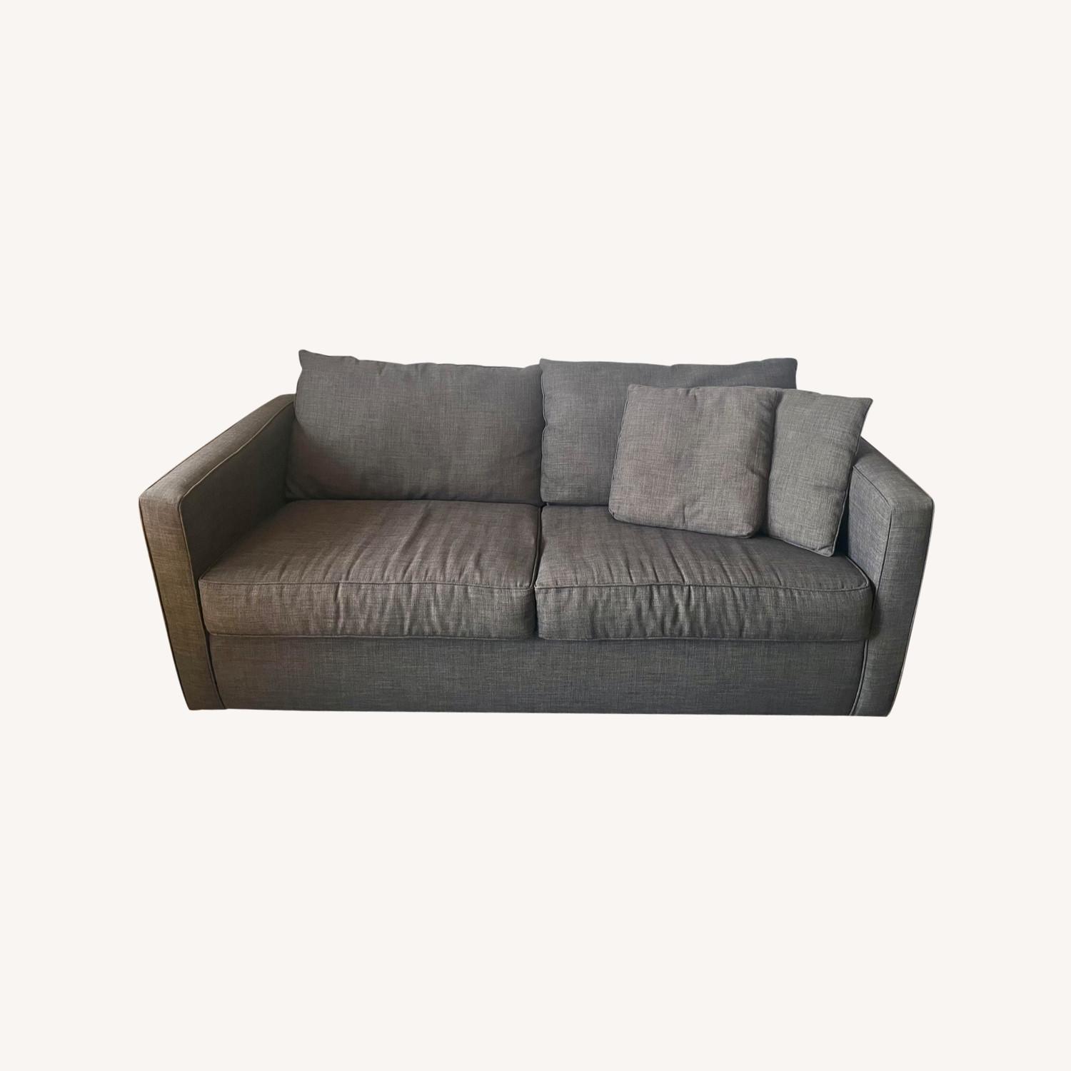 Jennifer Sofa Bed in Charcoal Gray - image-0