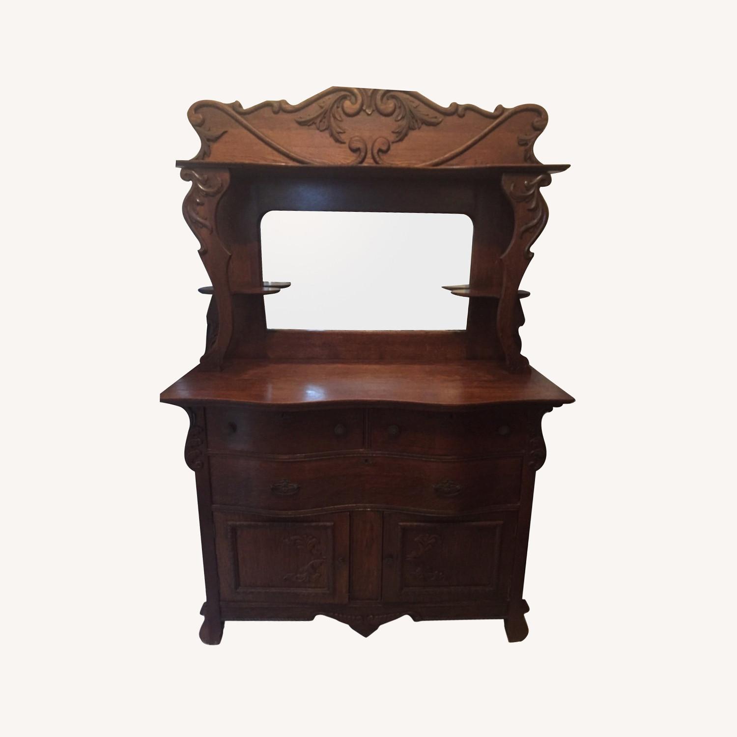 Oak Sideboard - image-0