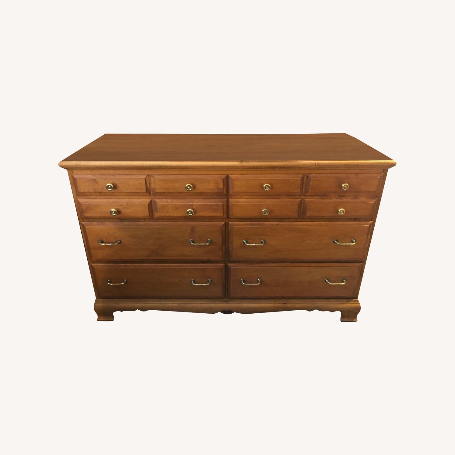 Vintage Maple 6Drawer Dresser AptDeco
