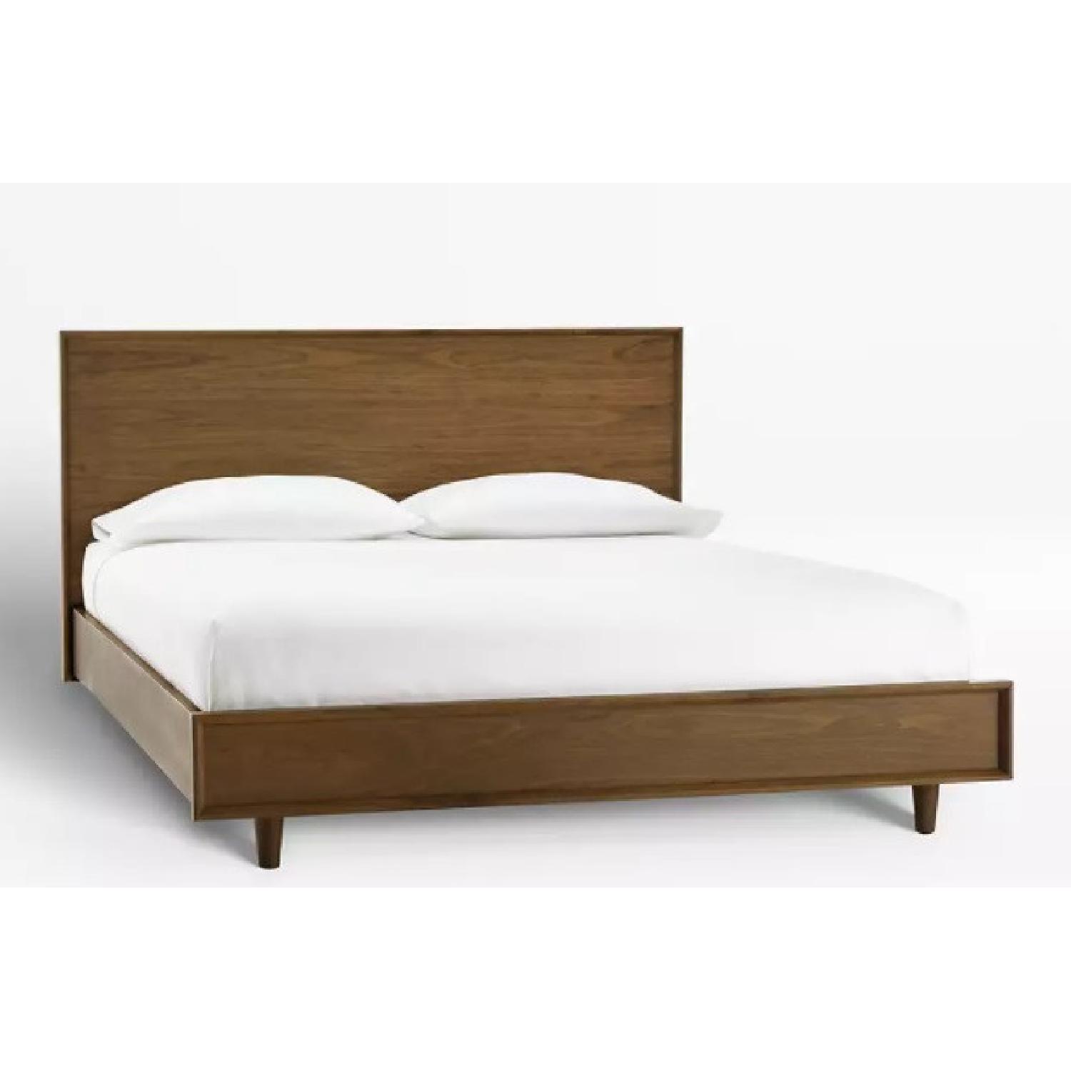 Crate & Barrel Queen Tate Bed AptDeco