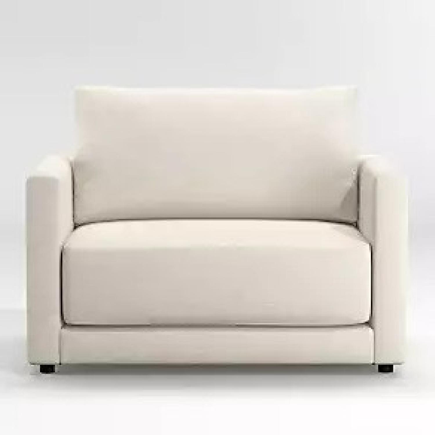 Crate & Barrel Oversized Chair AptDeco