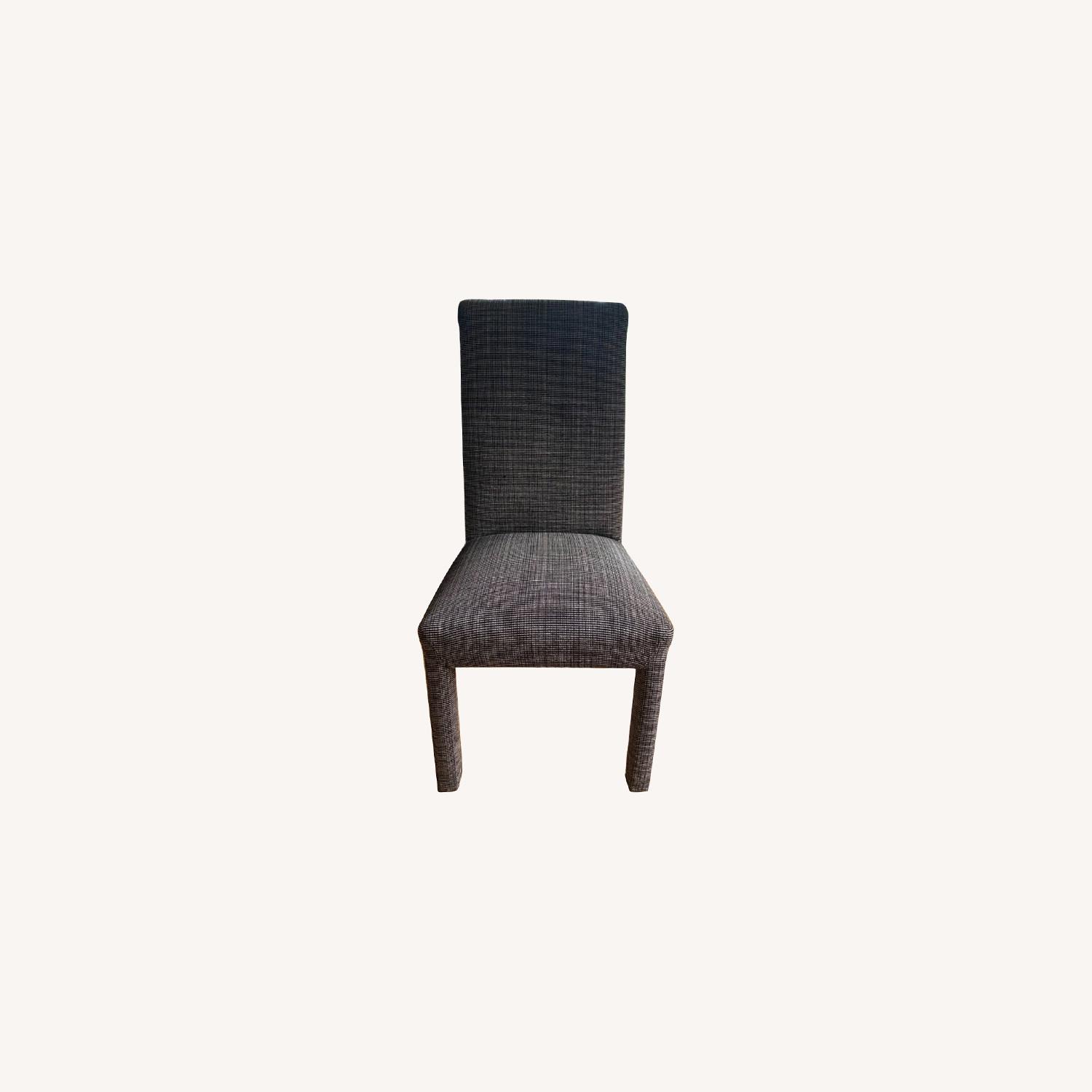Chenille Dining Room Chairs AptDeco
