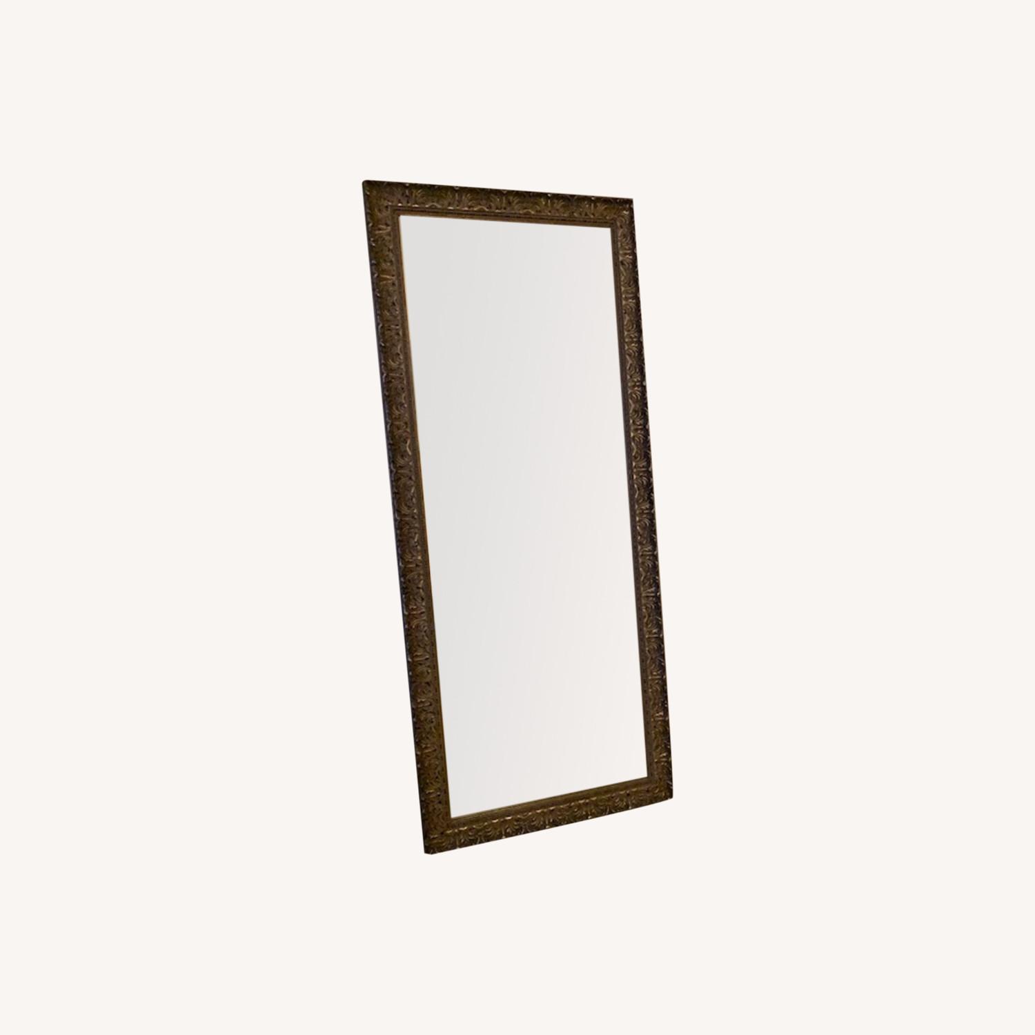 Antique French Floor Mirror AptDeco