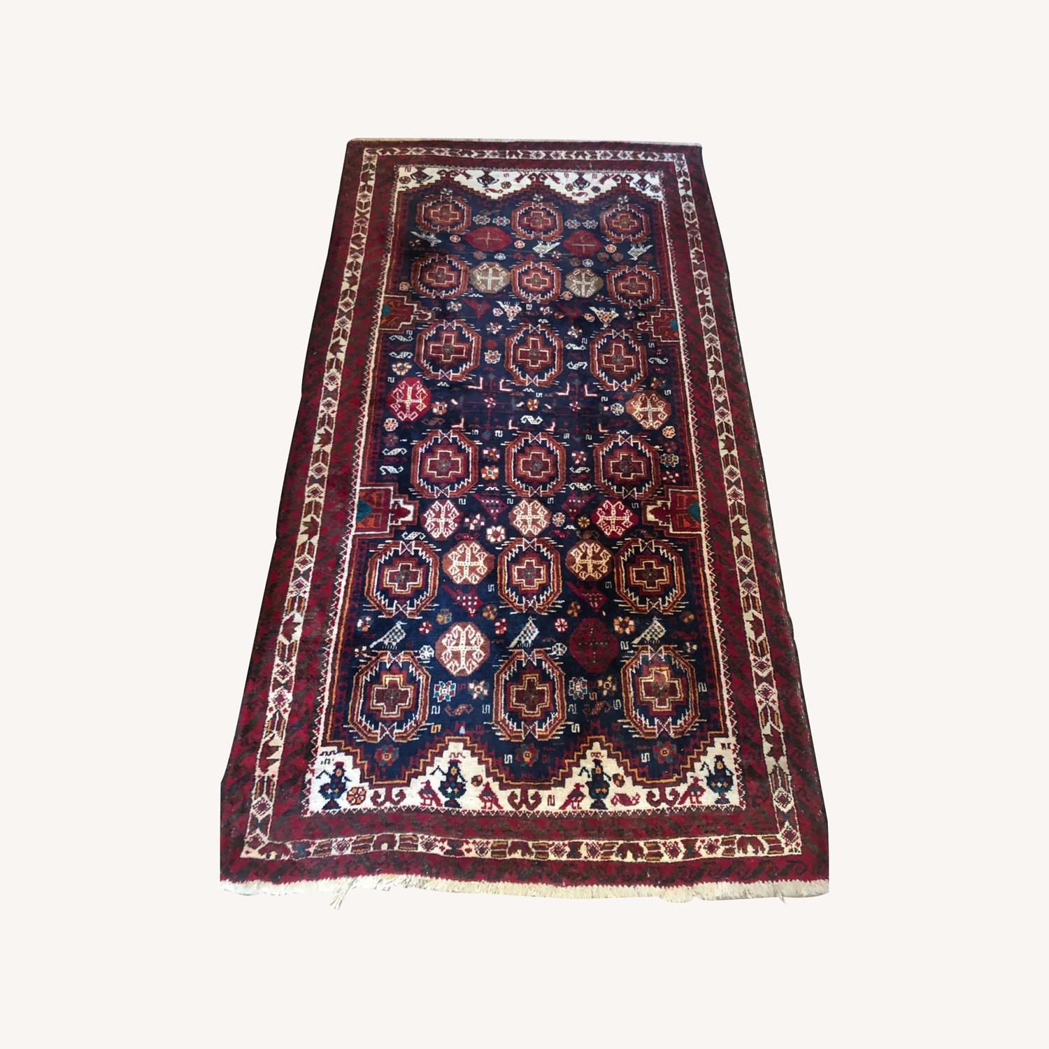 ABC Carpet and Home Handmade Vintage Wool Rug - image-0