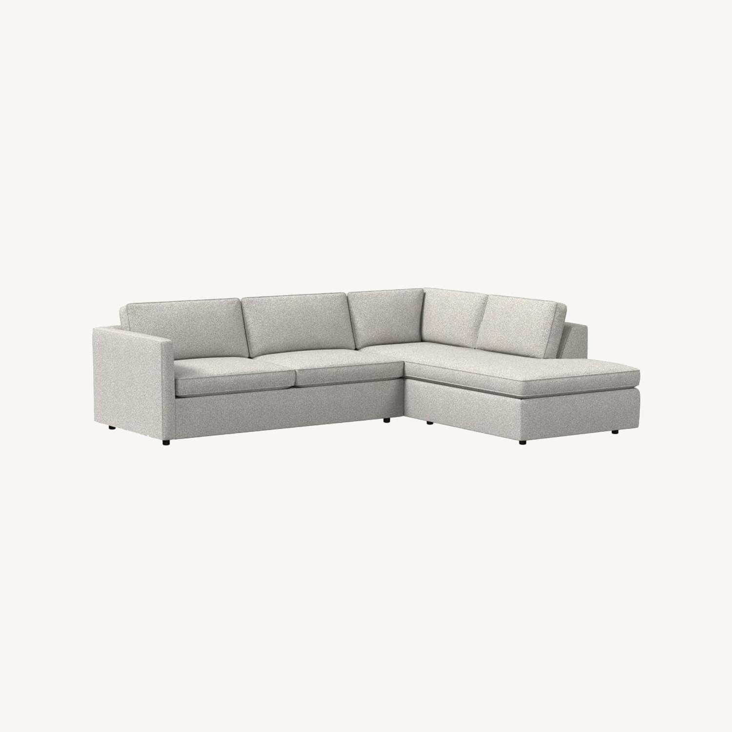 West Elm Harris Sleeper Sectional - image-0