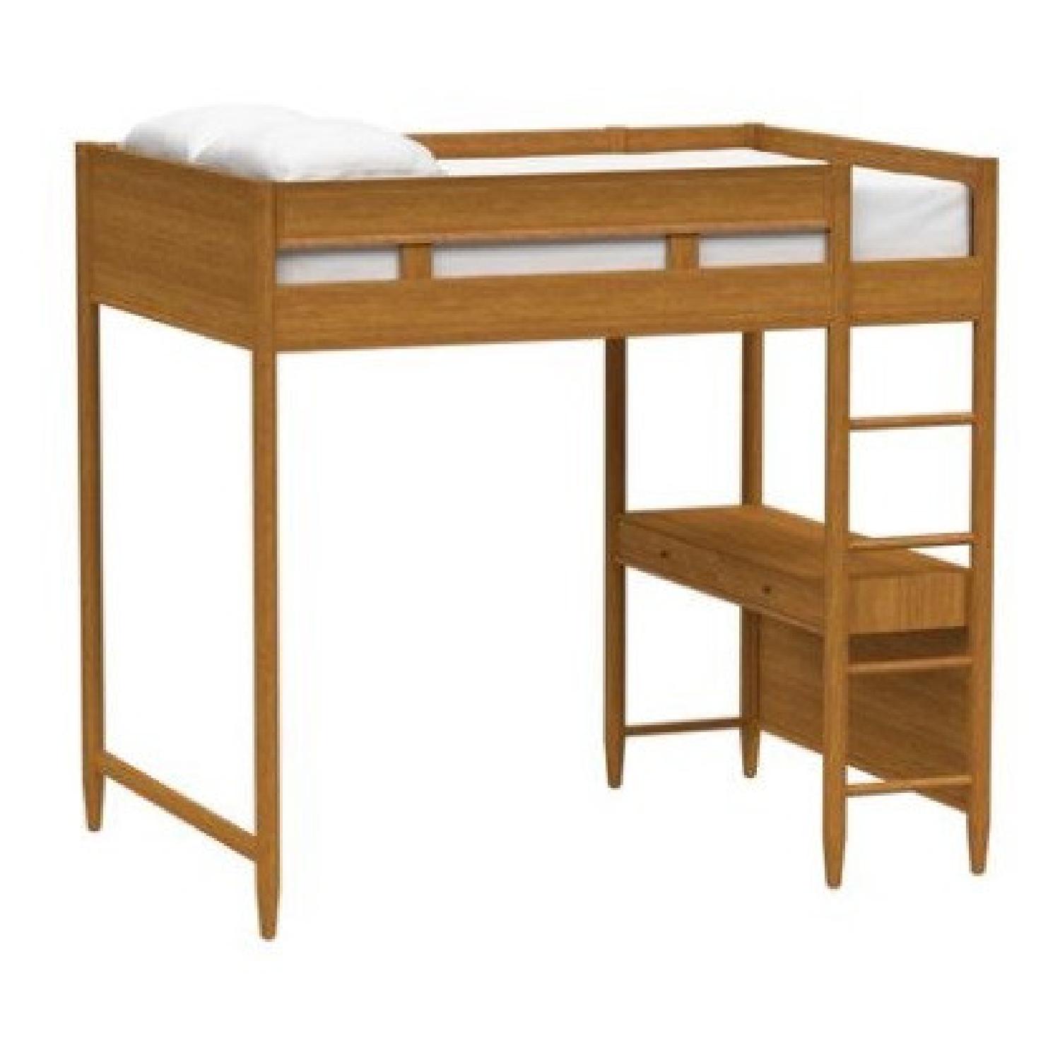 West Elm Mid-Century Full Size Loft Bed - image-7