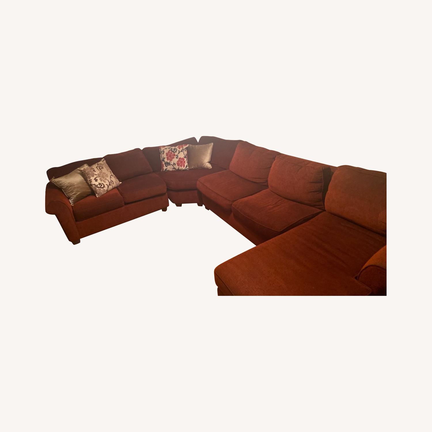 4 piece sectional sofa- with Chaise lounge - AptDeco