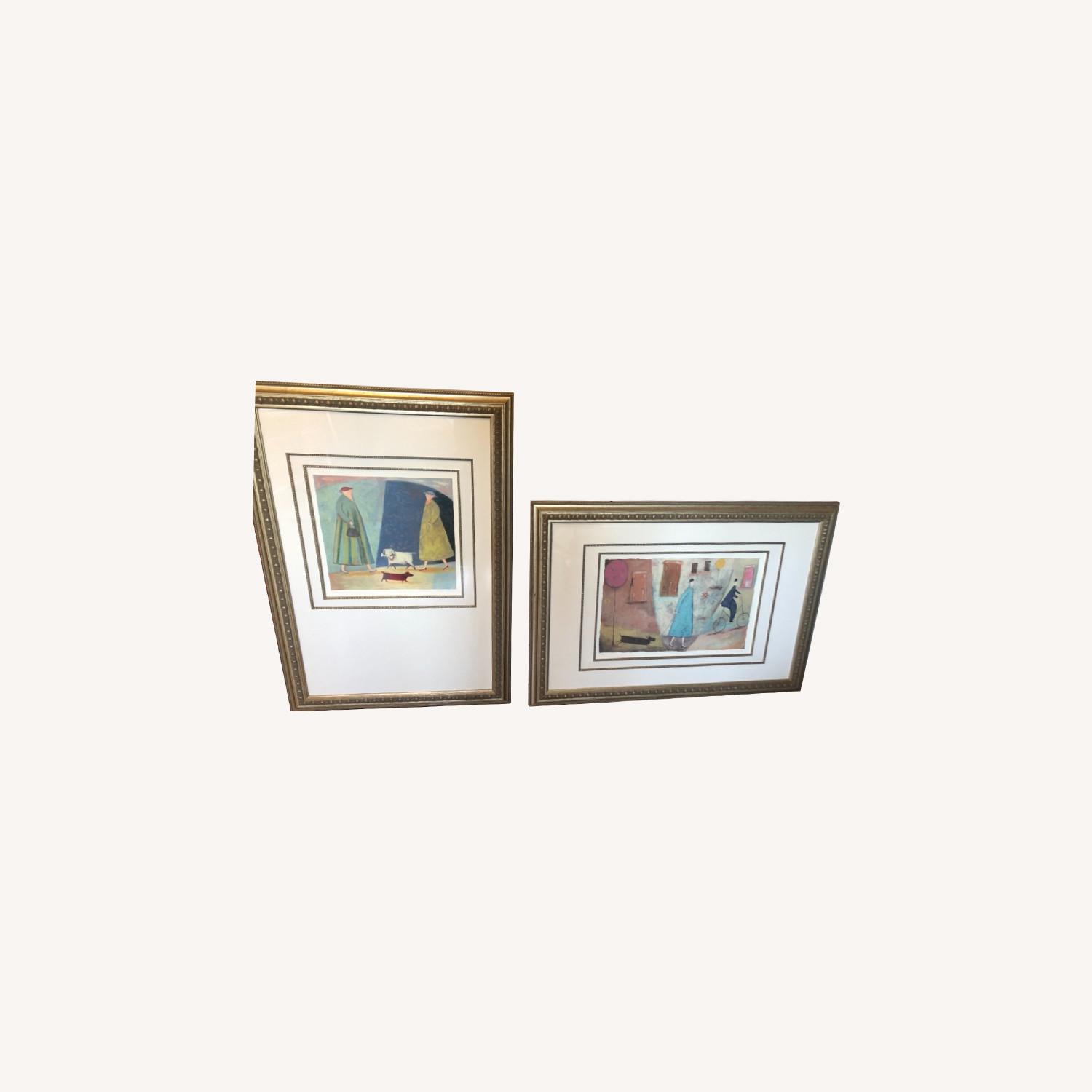 Framed set of Paula McArdle prints - AptDeco