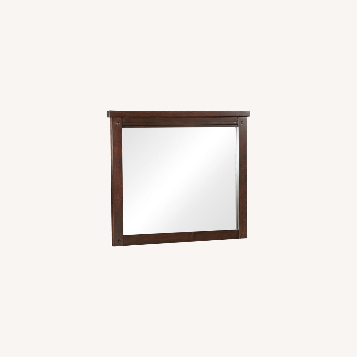 Mirror In Pinot Noir Frame Finish AptDeco