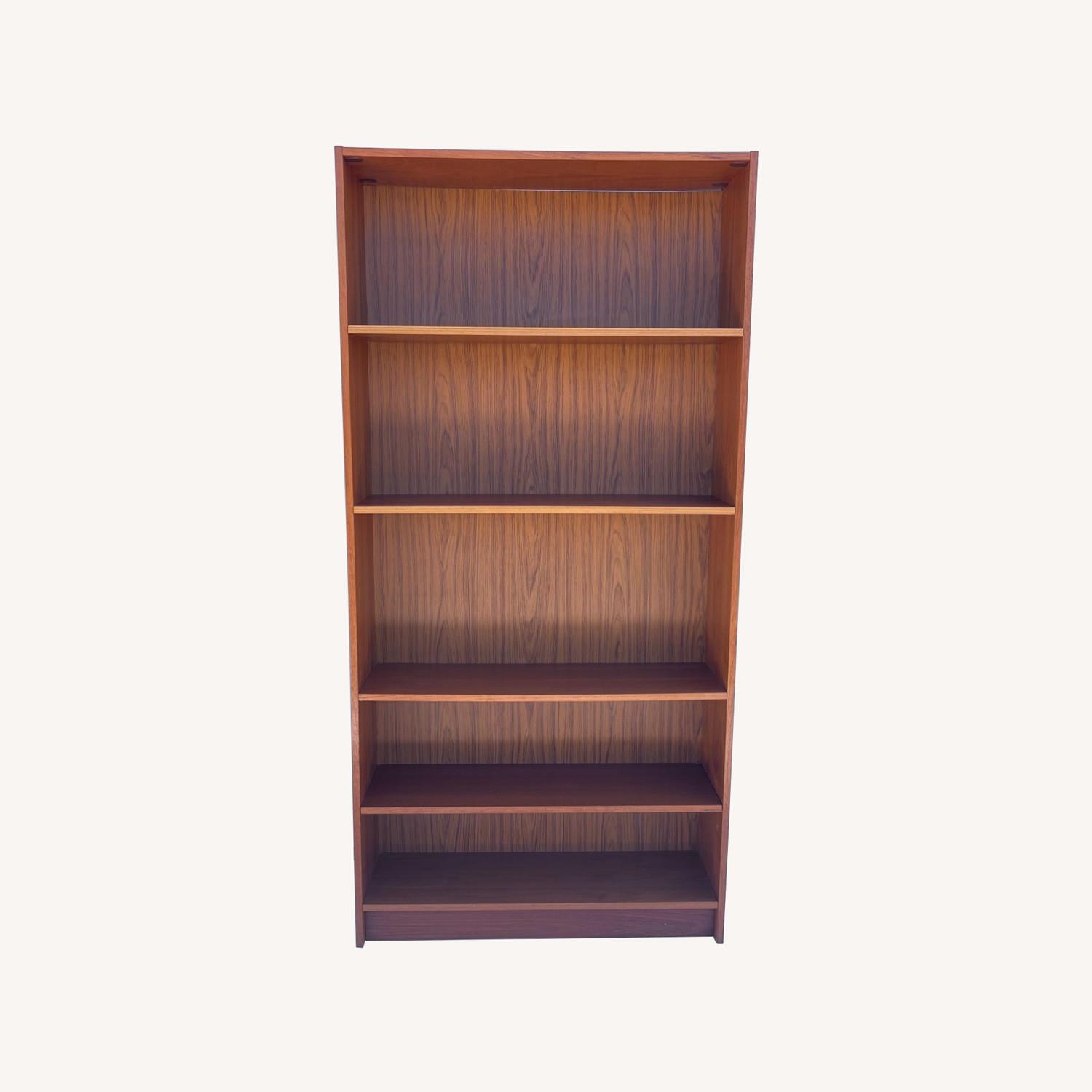 Vintage Modern Teak Bookcase - image-0