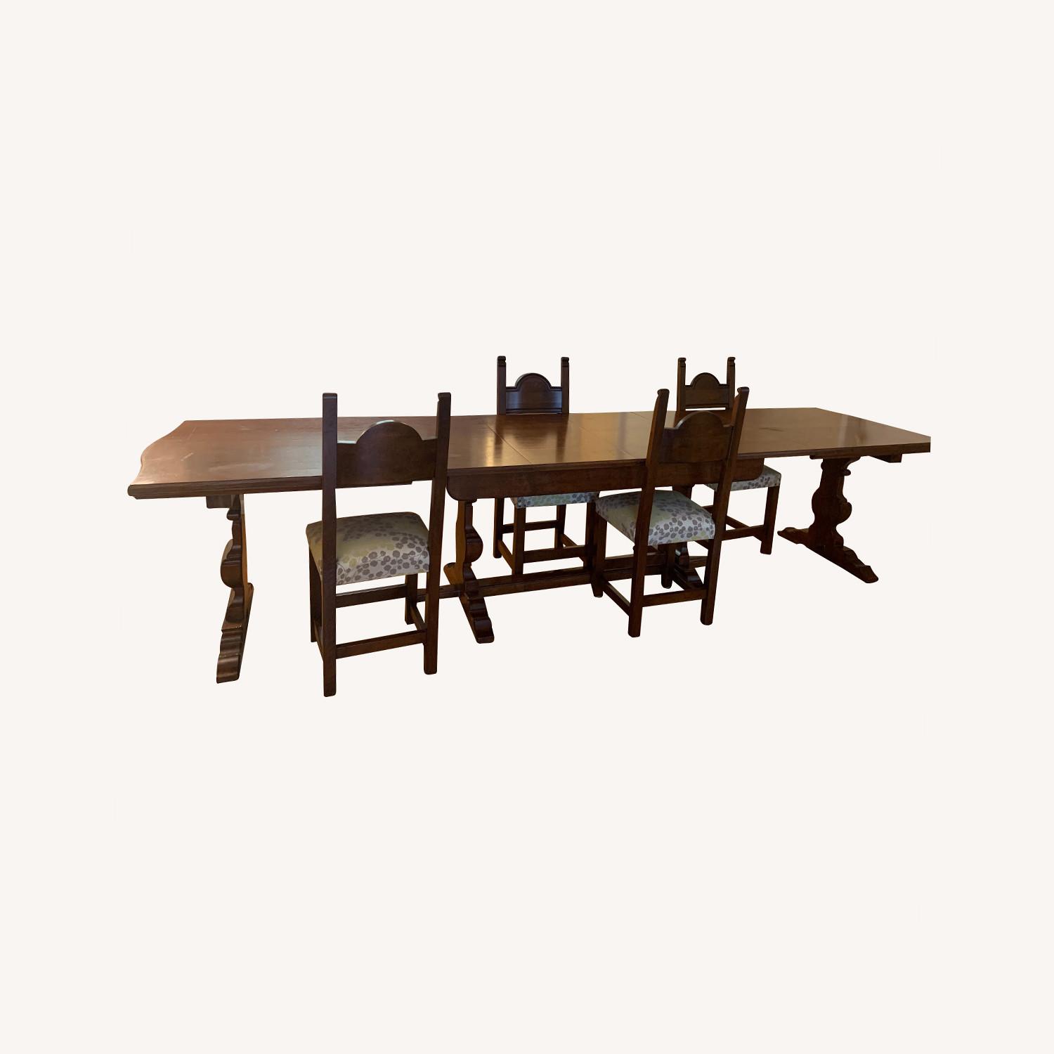 10-Person Custom Dining Table & Chairs - image-0
