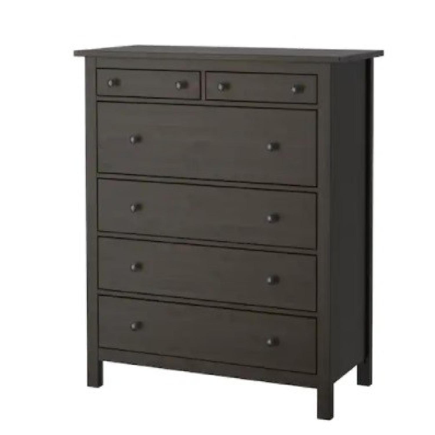 IKEA Hemnes Black Dresser - image-5