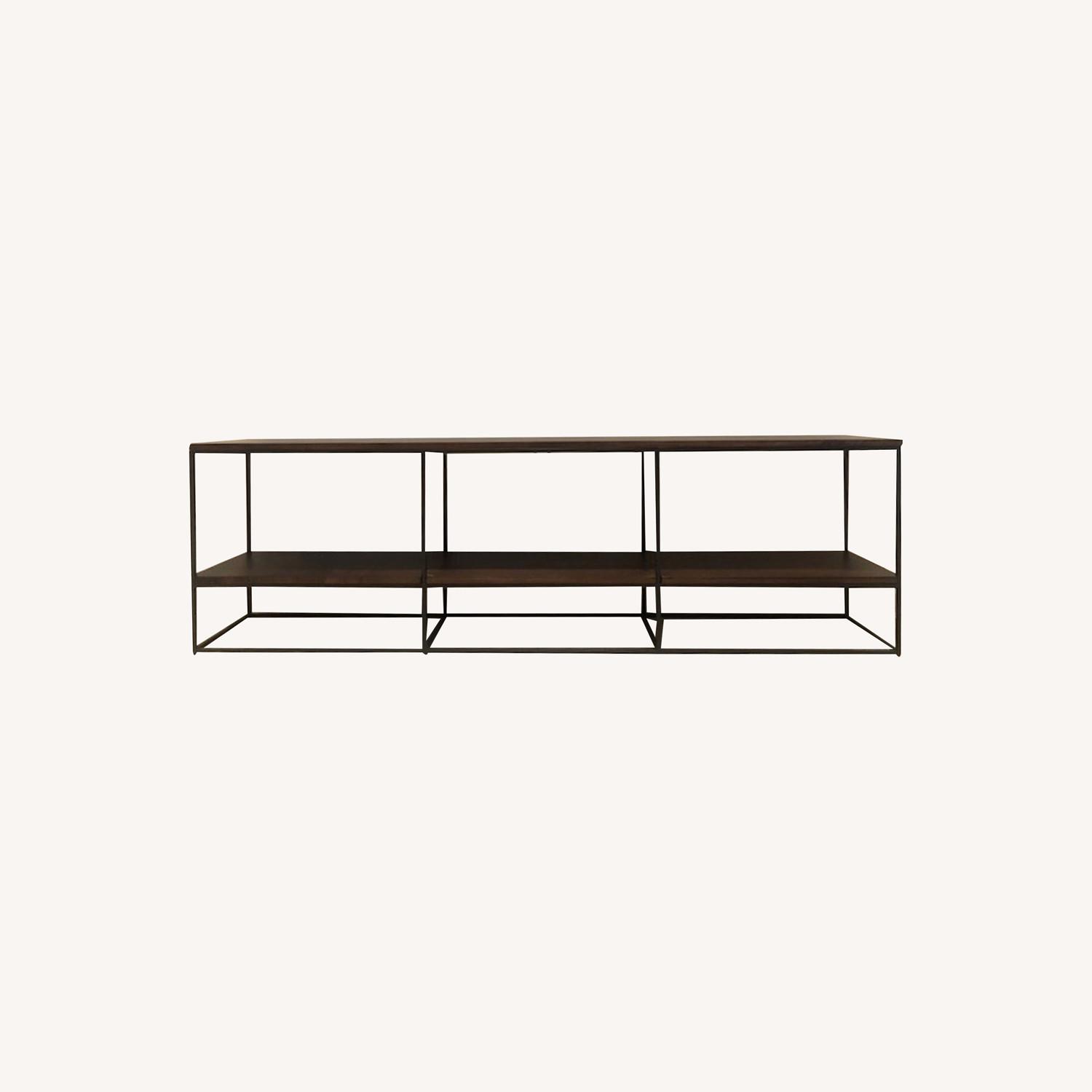West Elm Streamline Media Console / Bookshelf AptDeco