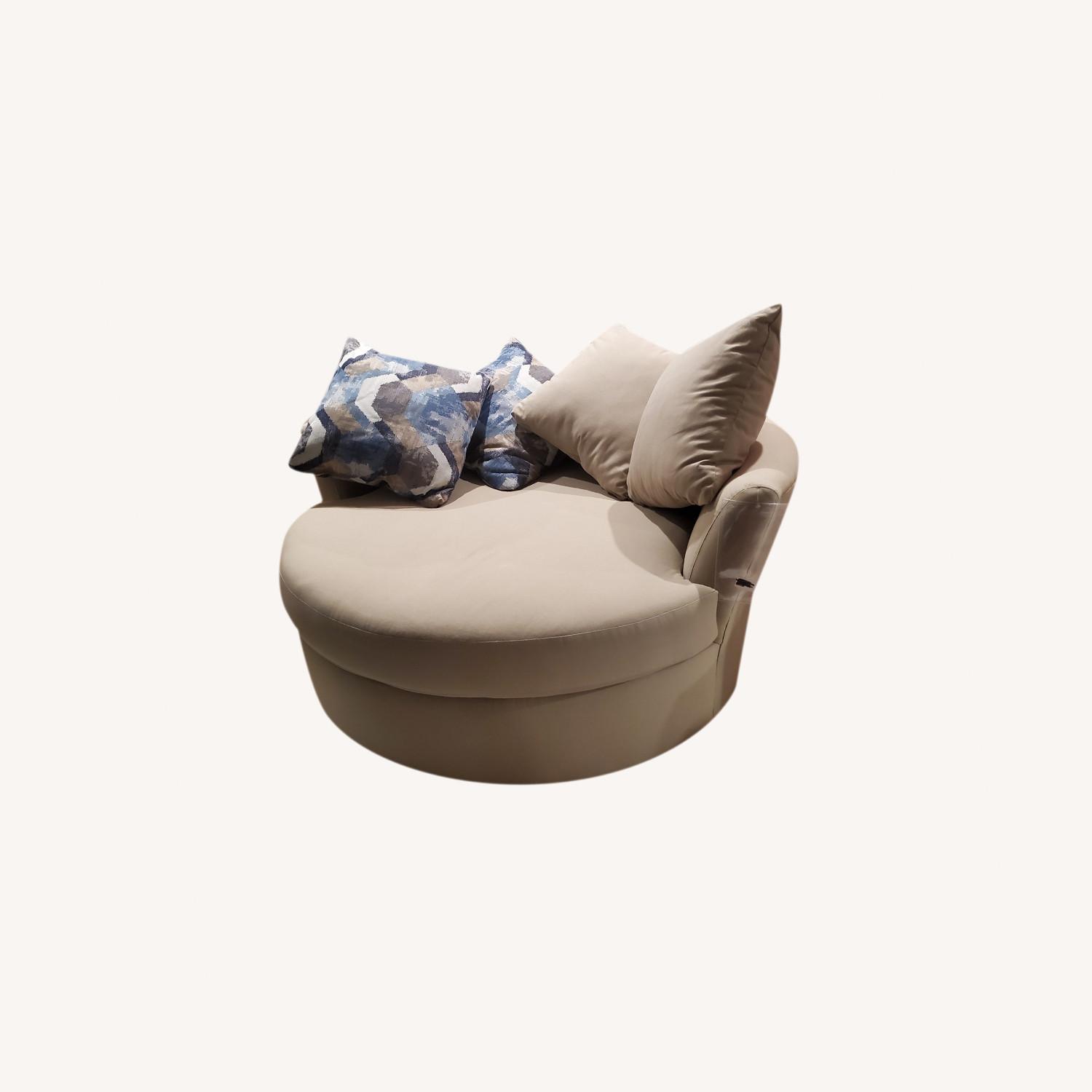 Huffmann Koos Swivel Cuddle Chair - image-0