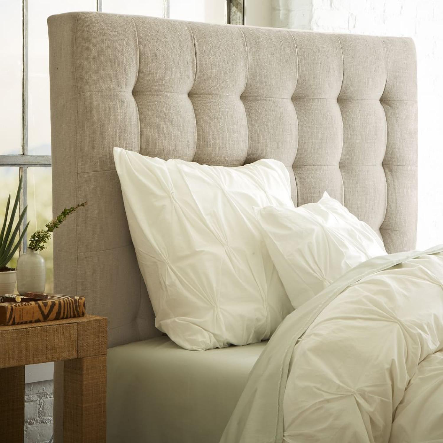 West Elm Grid-Tufted Headboard - Tall - image-4