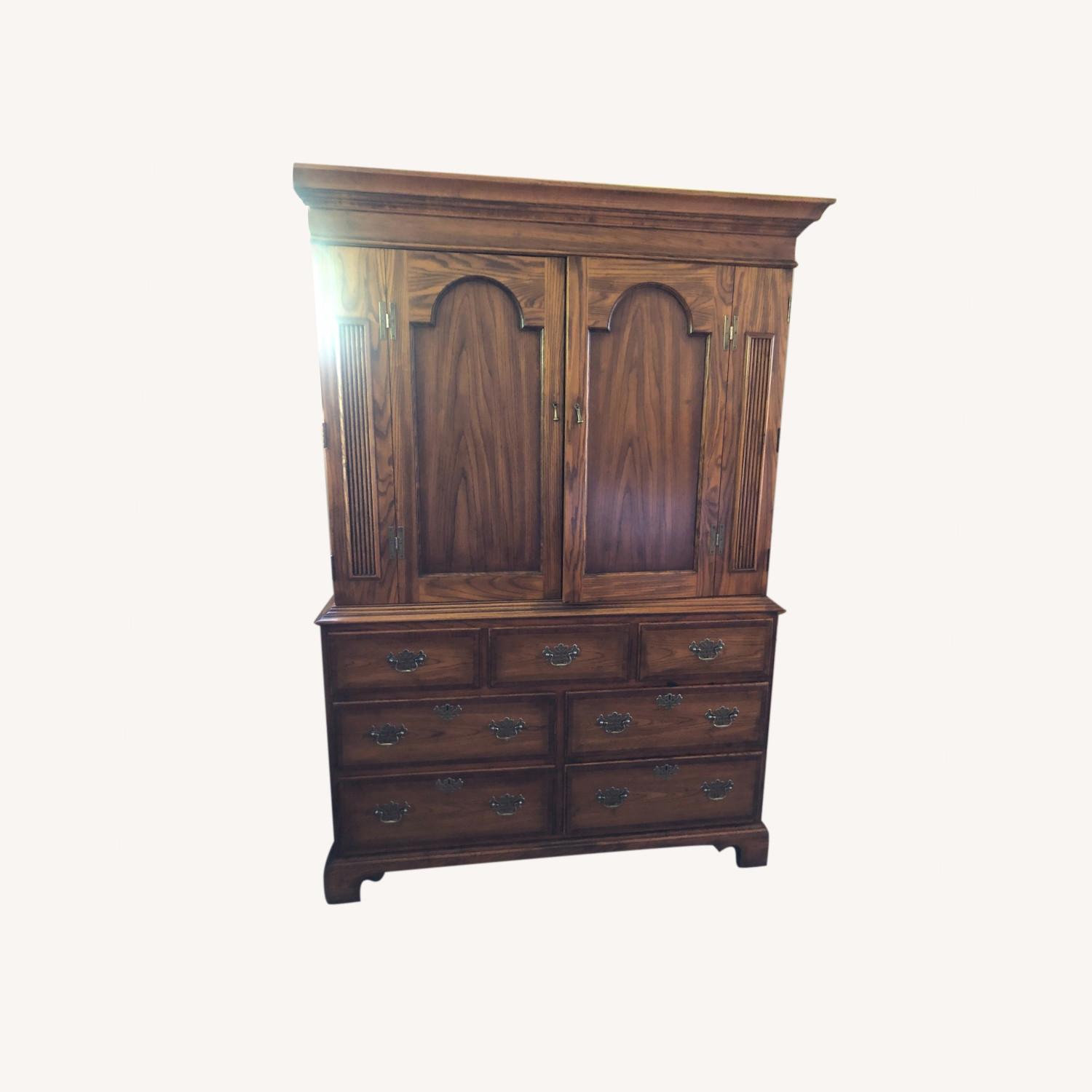 Hickory Chair company Large Armoire - image-0