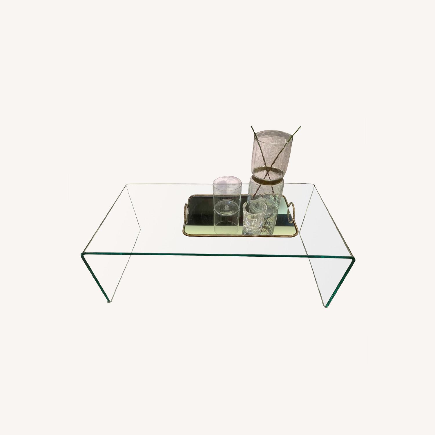Modern Acrylic Glass Coffee Table AptDeco