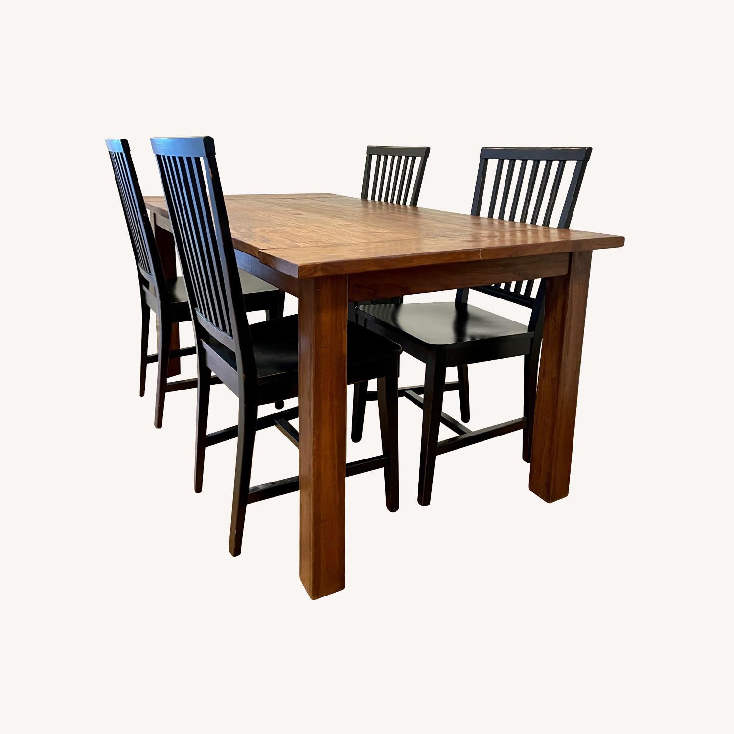 Crate and Barrel Dining Set AptDeco