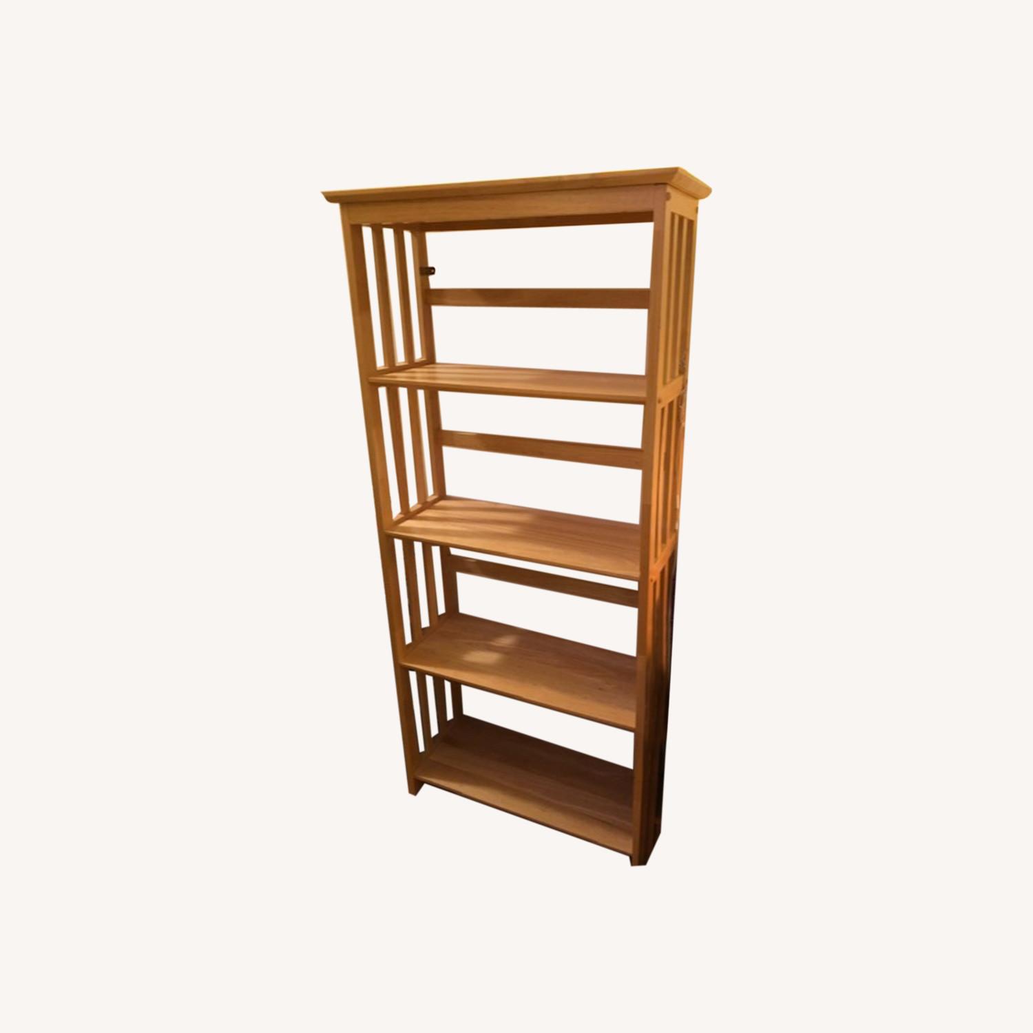 IKEA Oak Bookcase AptDeco