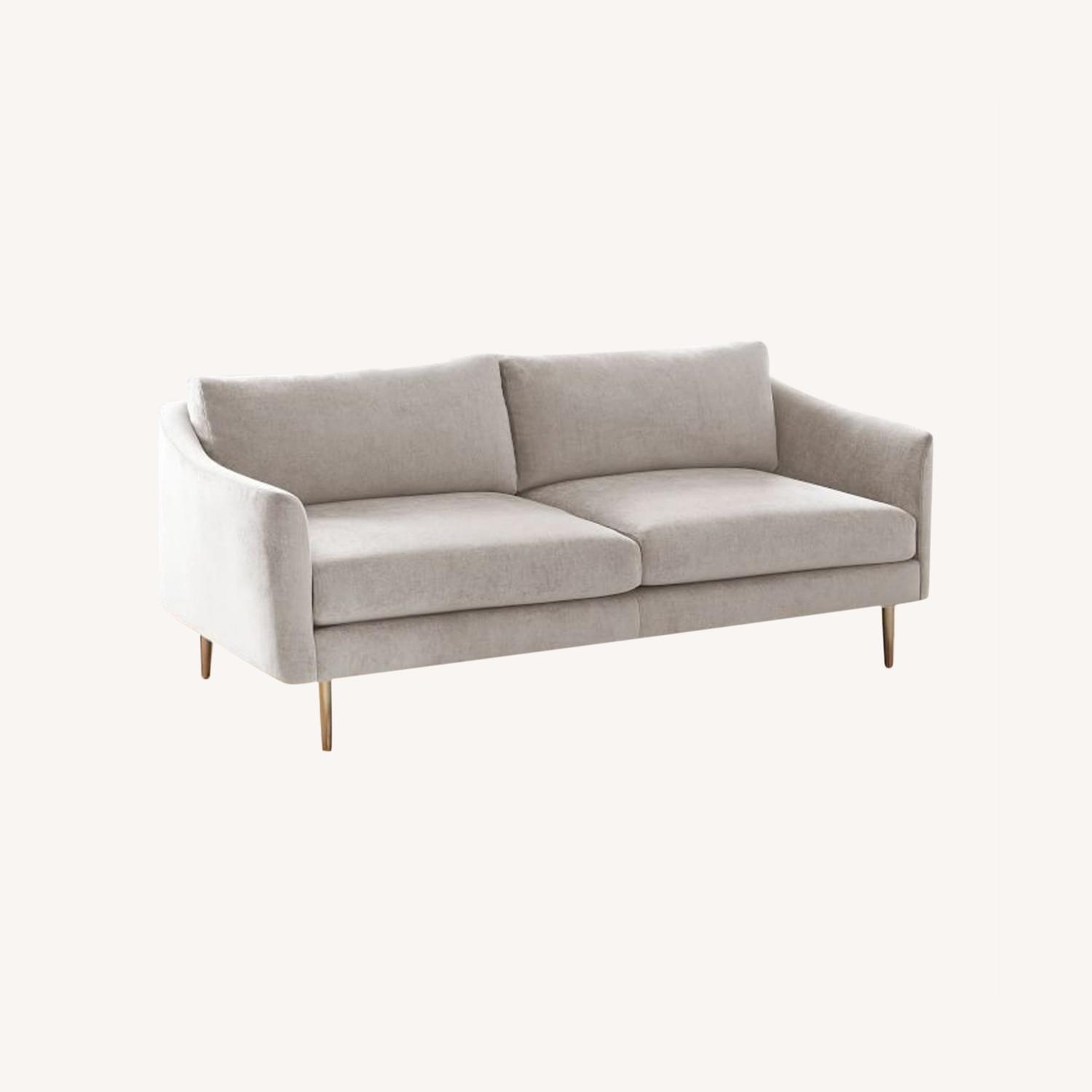 West Elm Grey Sloane Sofa 78