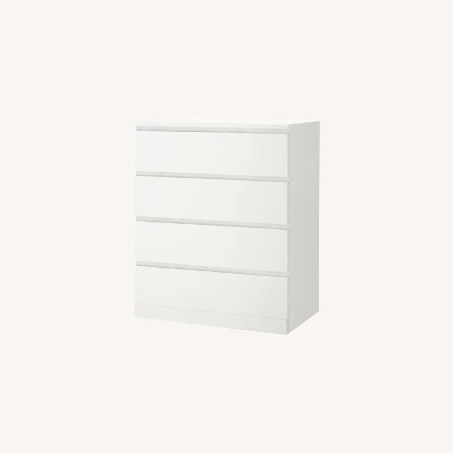 IKEA Malm White Dresser AptDeco
