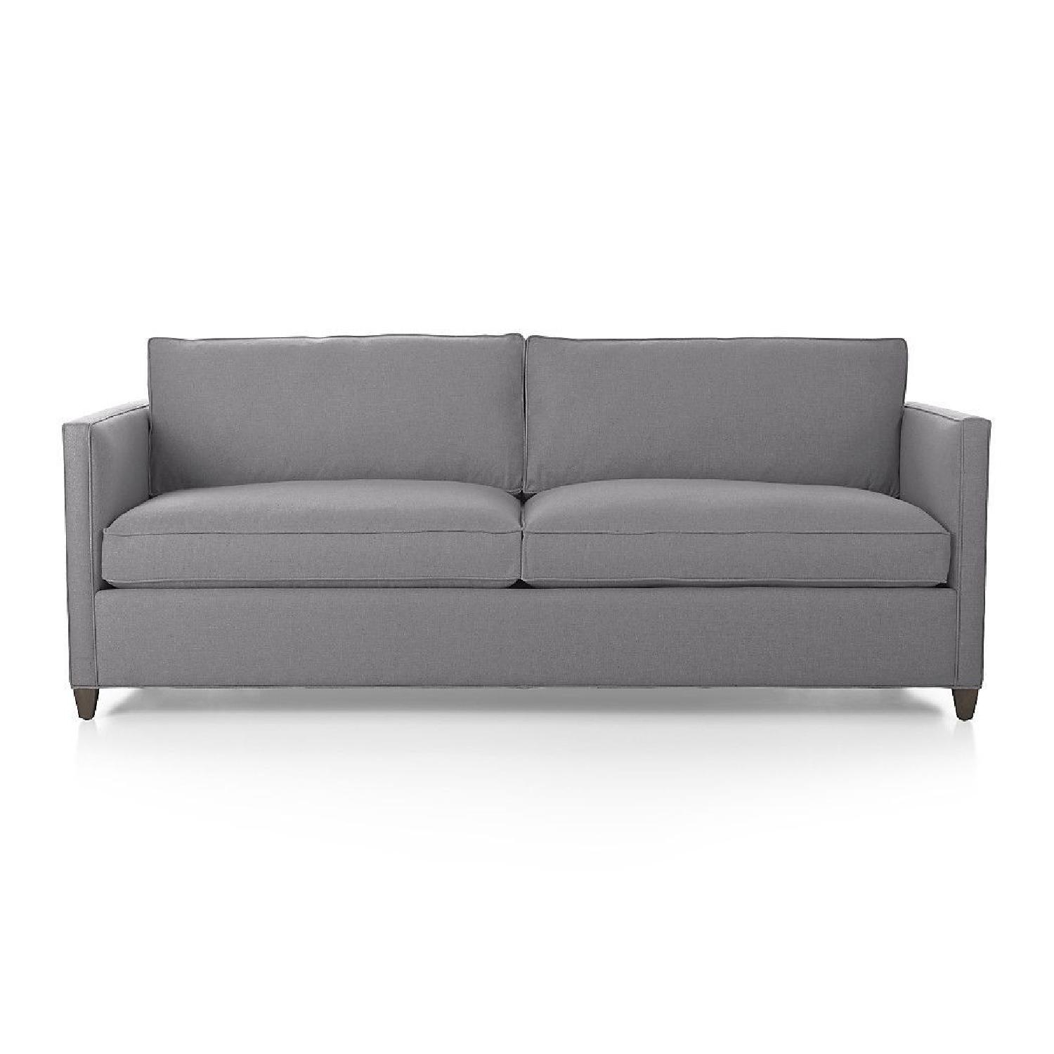 Crate and Barrel Dryden Queen Sleeper Sofa AptDeco
