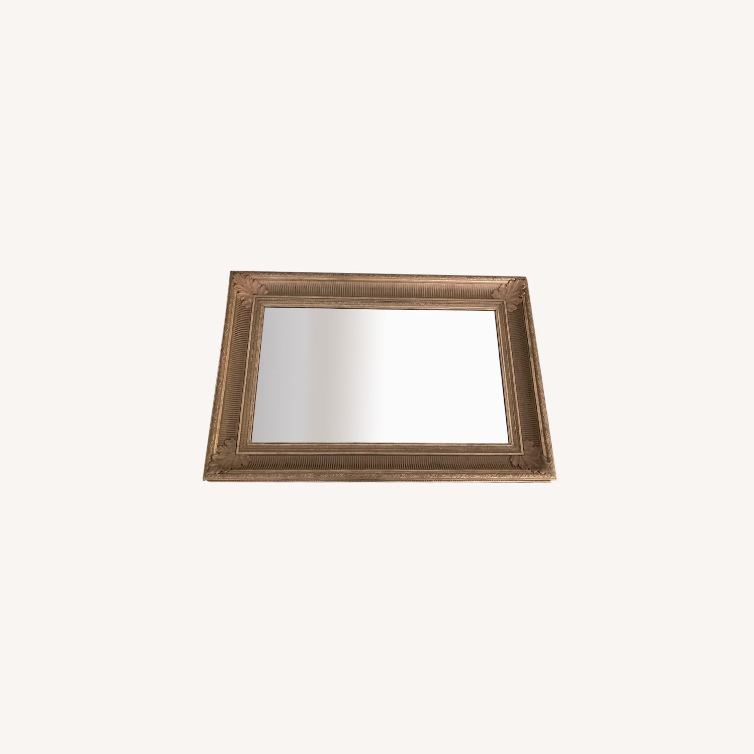 Ethan Allen Custom Beveled Mirror AptDeco