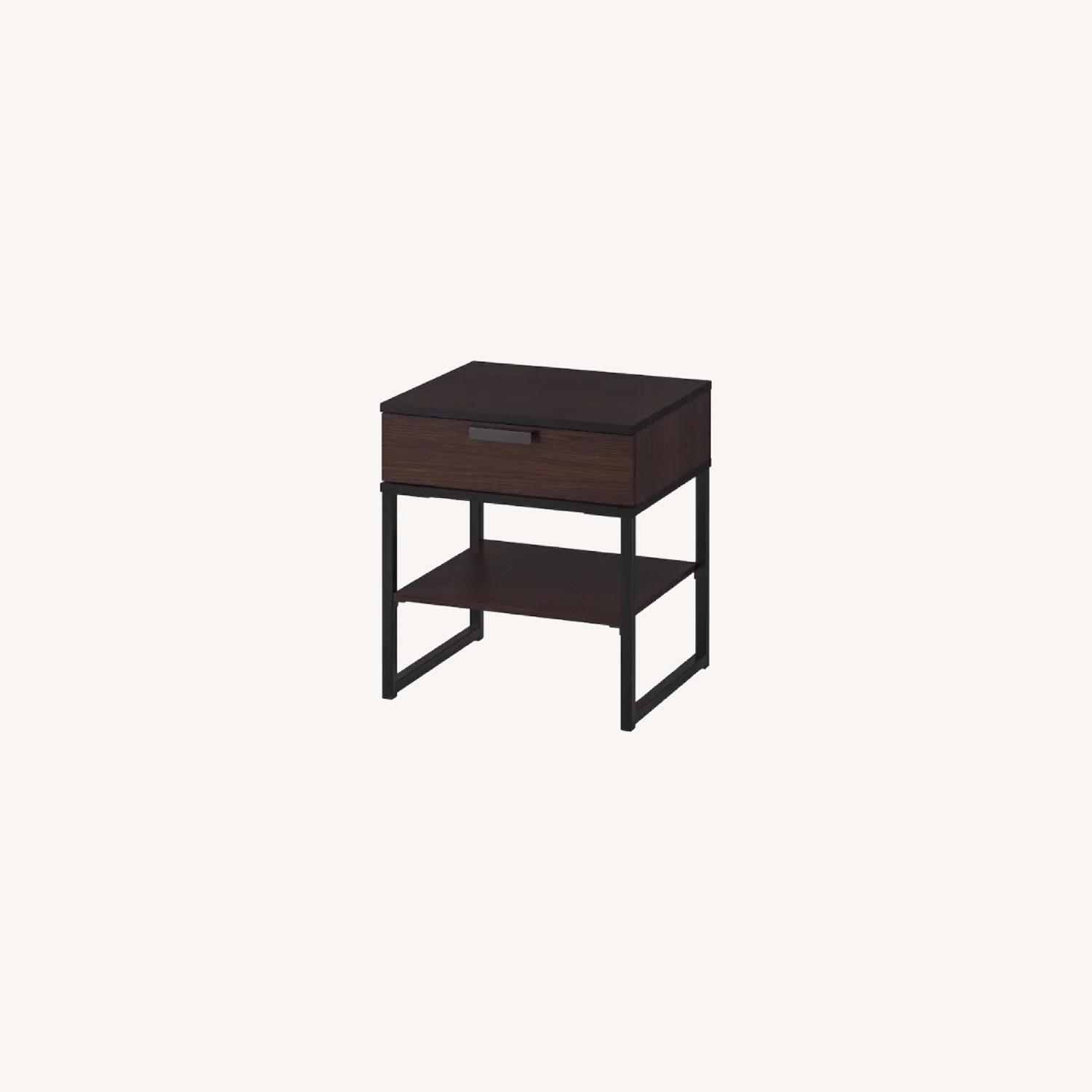 IKEA Dark Brown Nightstands AptDeco