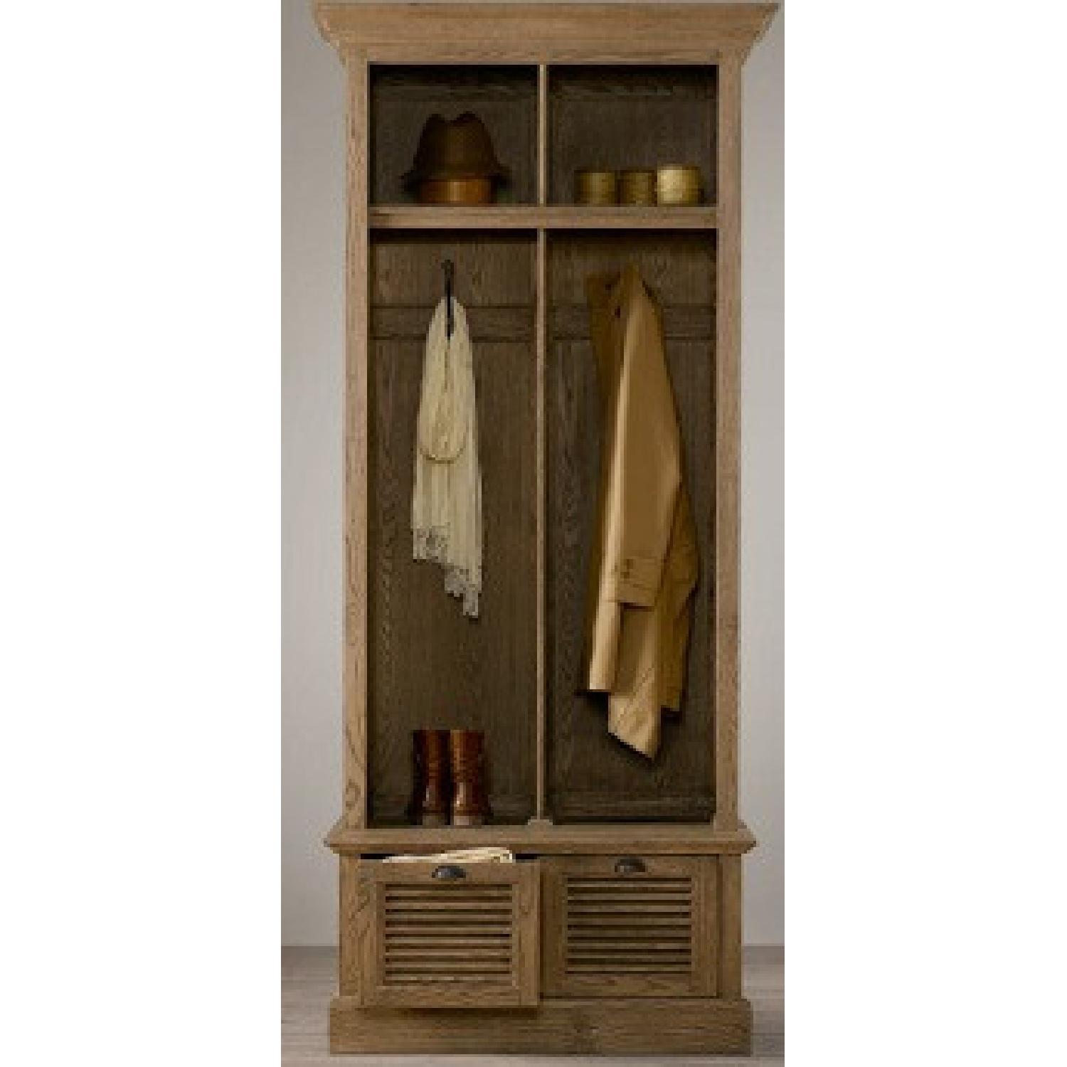Restoration Hardware Shutter 2-Bin Entry Locker - AptDeco