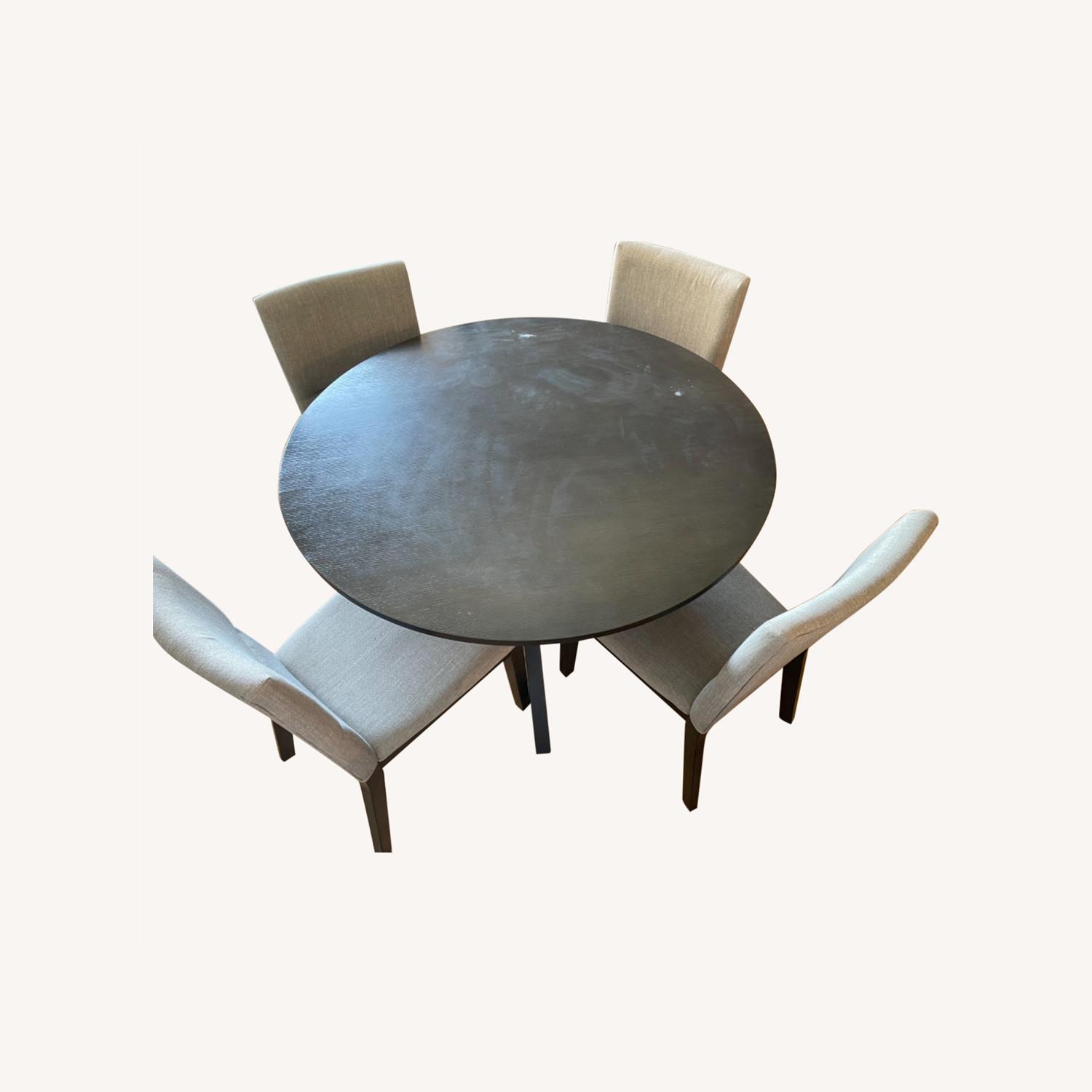 Dining Table Set with 4 Chairs - AptDeco