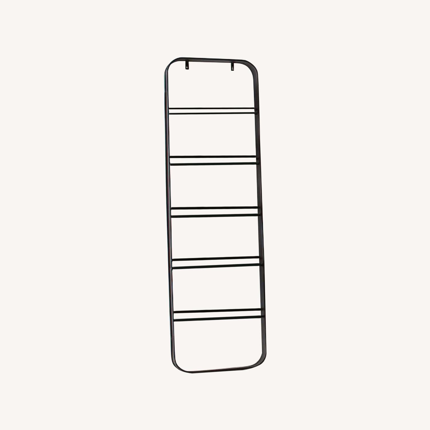 Industrial Metal Ladder Shoe Rack - image-6